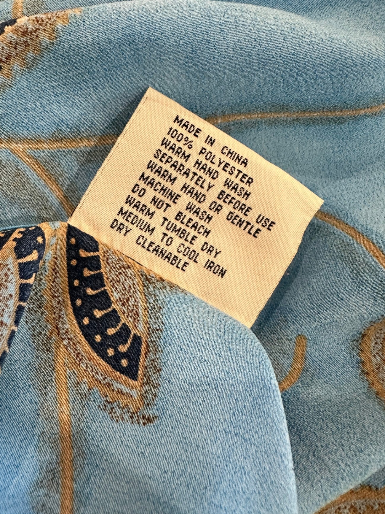 Concept Collections - Dress - Size 12 - Blue w Taupe