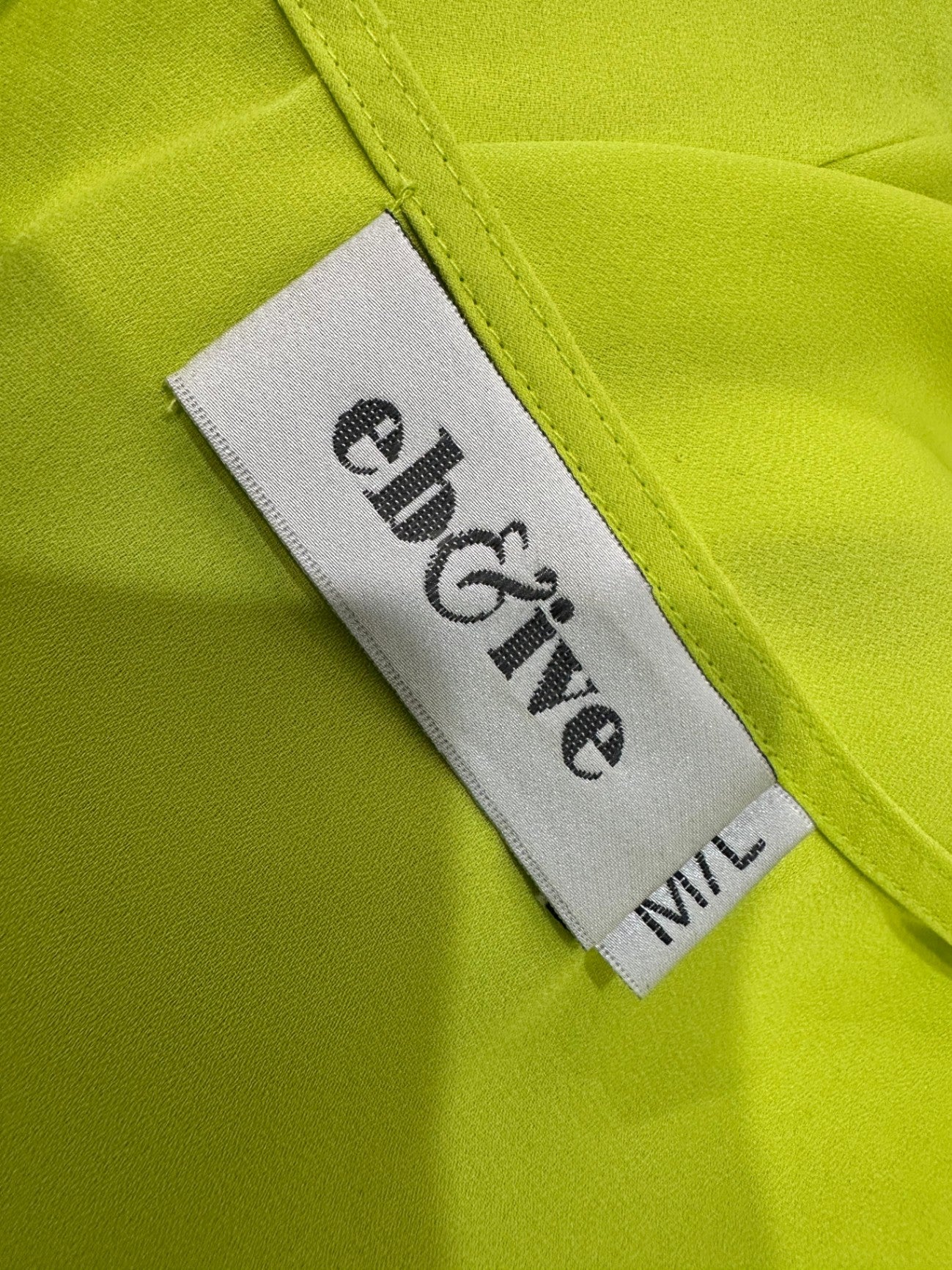 Eb & Ive - Kaftan - Medium / Large - Lime
