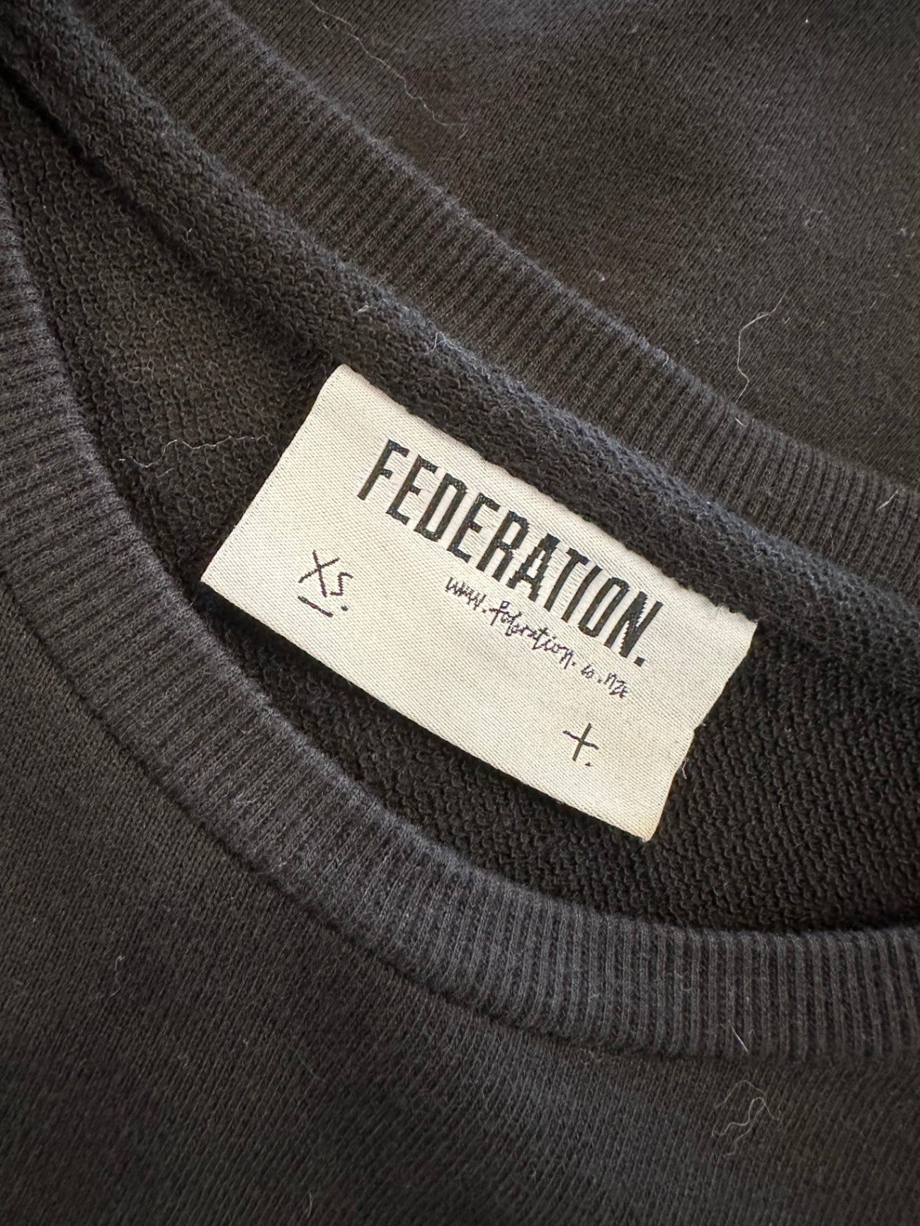 Federation - Swan Jumper - Extra Small - Black