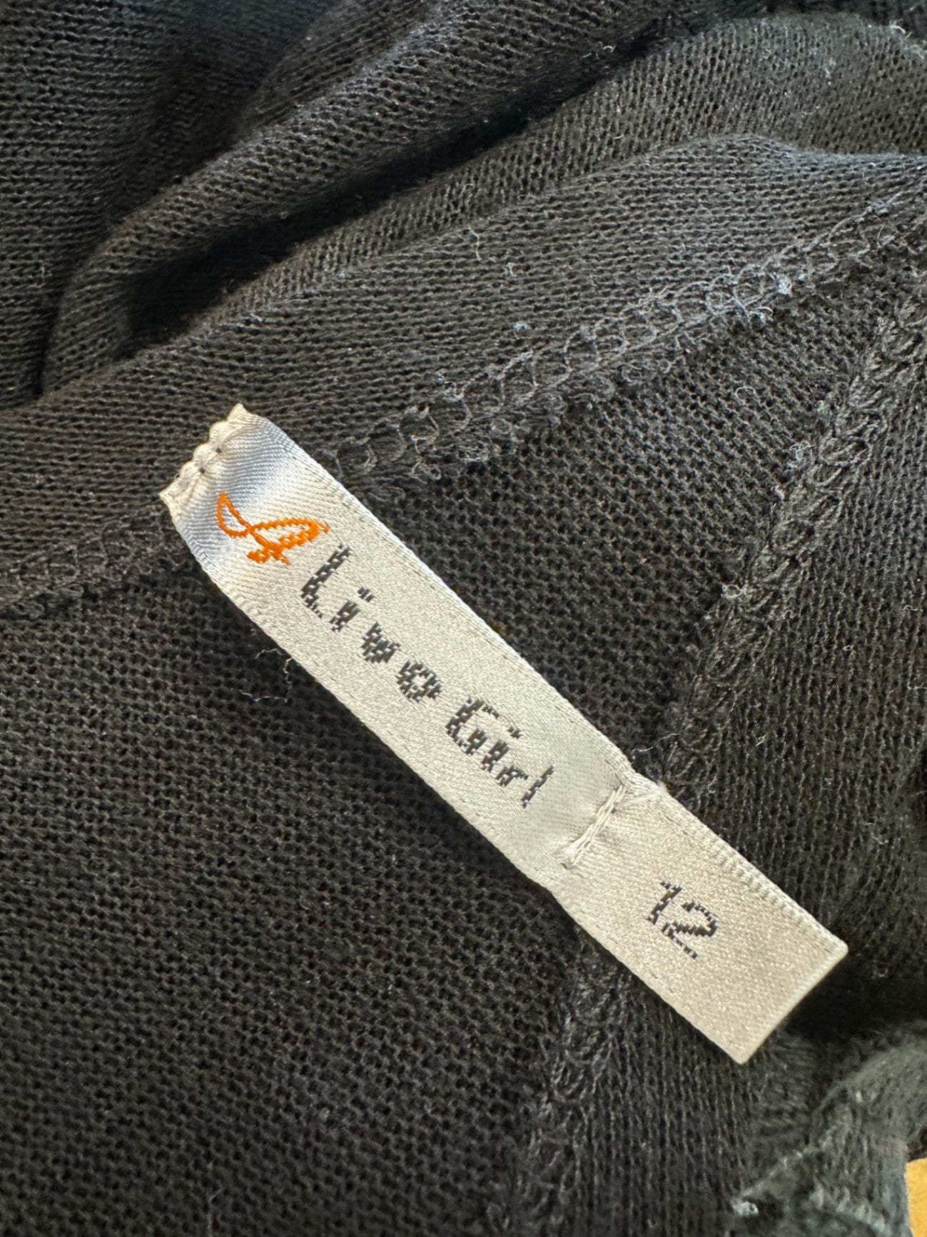 A Live Girl - Vest - Size 12 - Black