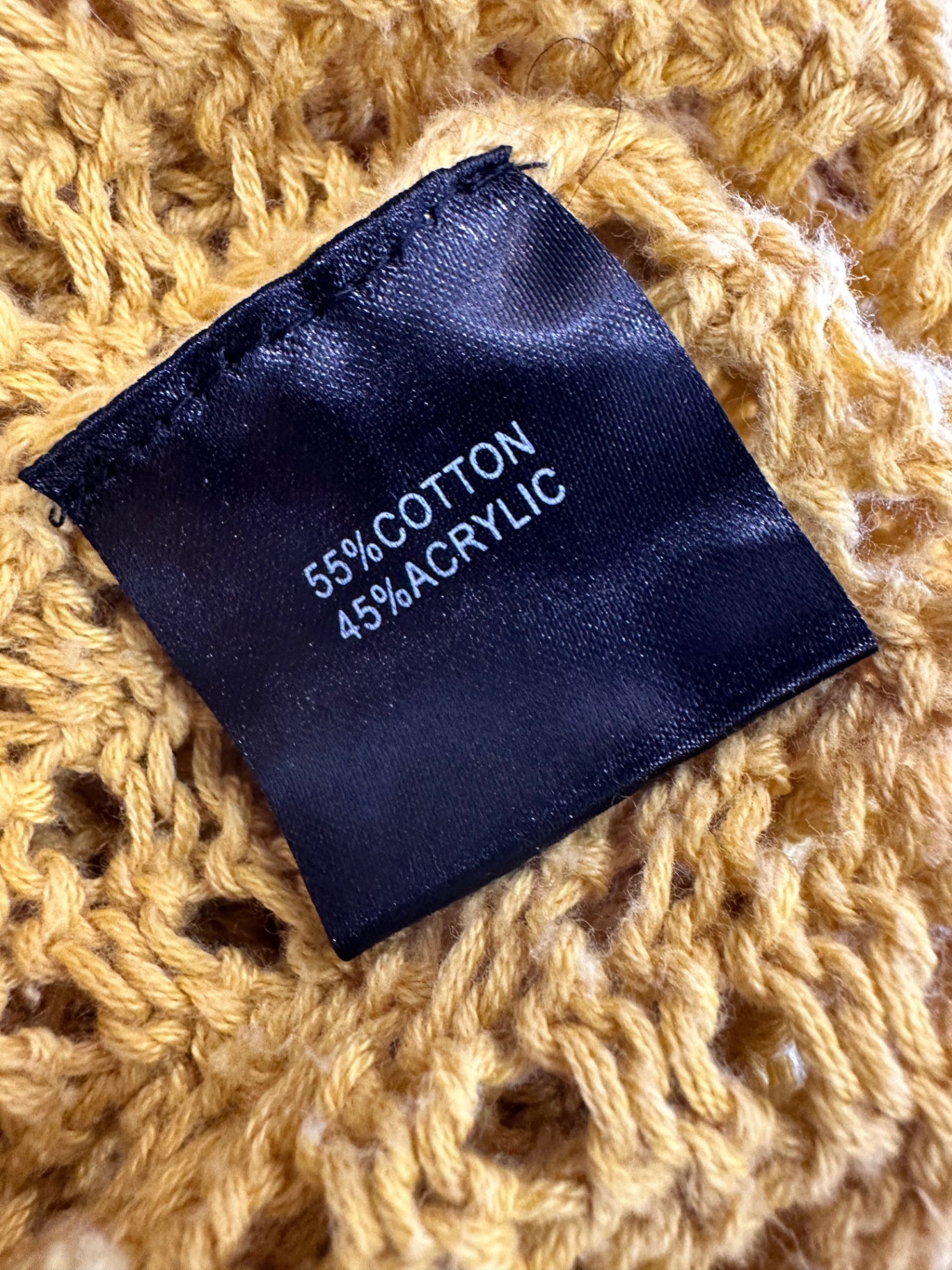 Lemon Tree - Knitted Jumper - Small - Yellow