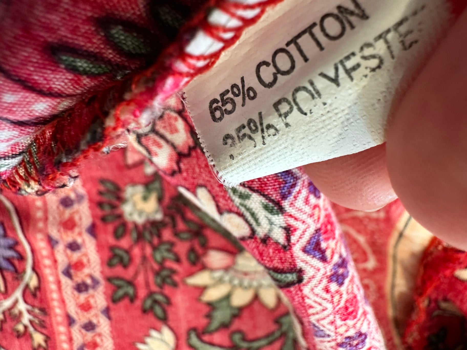 Minx & Moss - Cross Body Bohemian Dress - Size 8 - Red