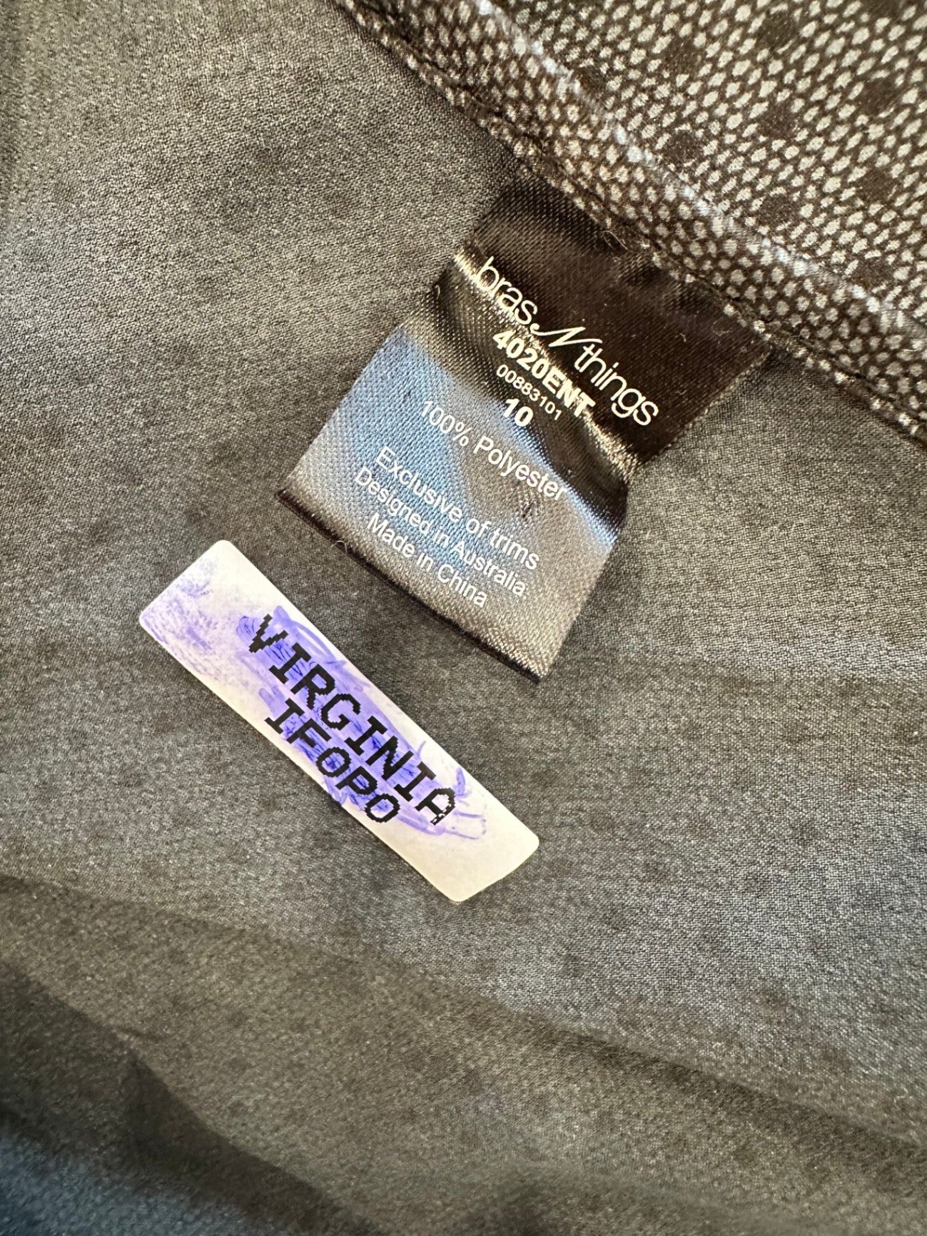 Bras n Things - Black Lace Camisole - Size 10