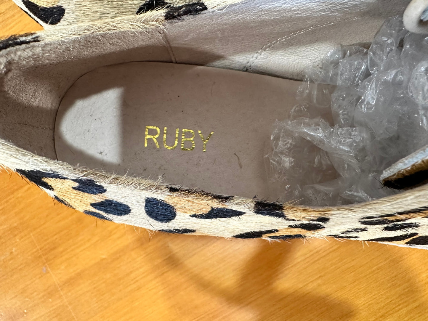 Ruby Shoes - Size EU 37 - Leopard print (tan, black)