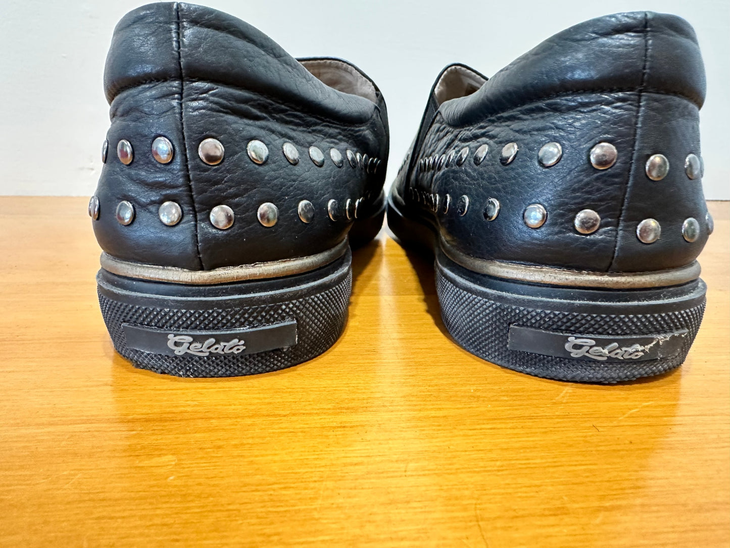 Gelato - Studded Leather Shoes - Size EU43 - Black