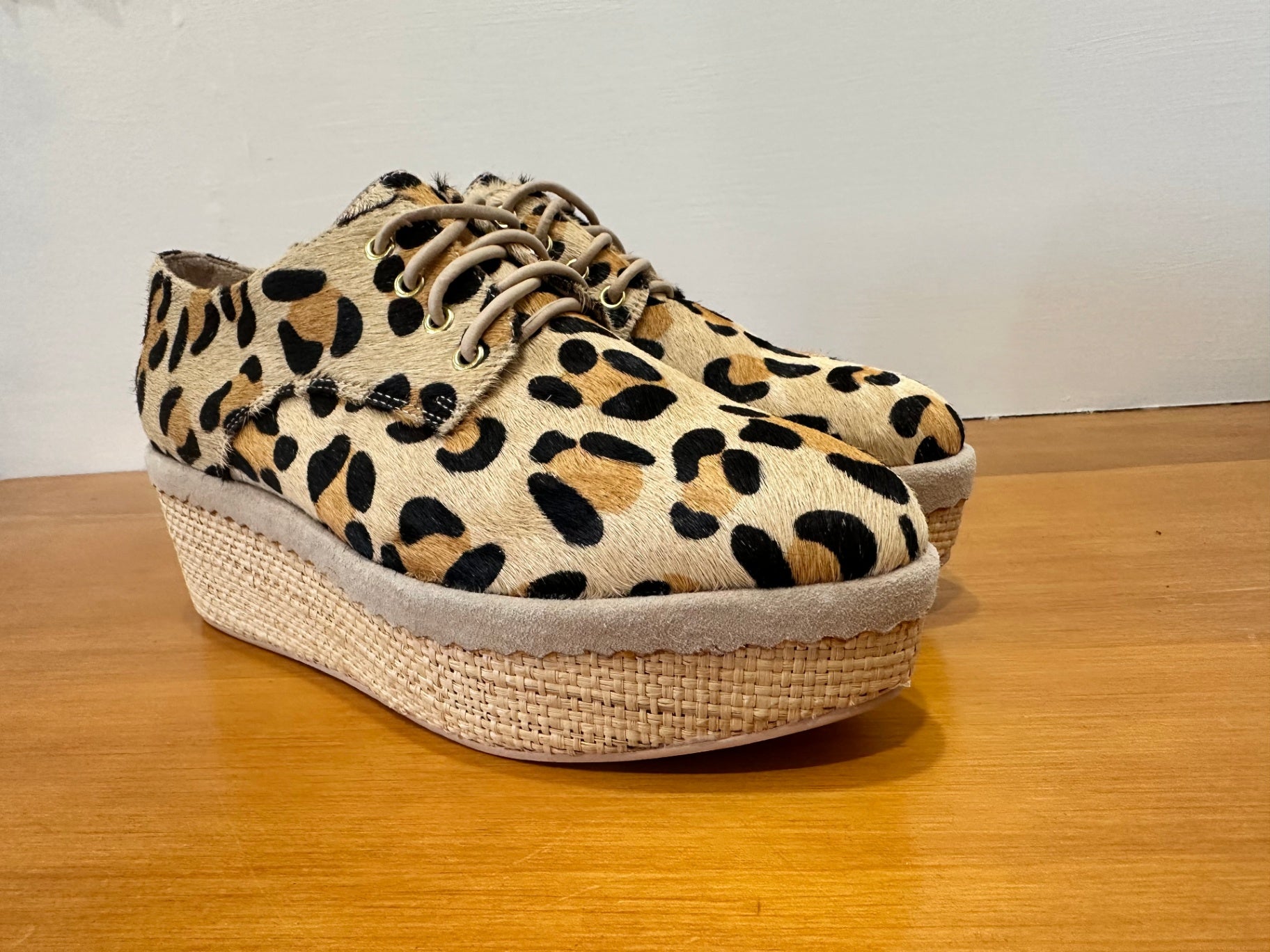 Ruby Shoes - Size EU 37 - Leopard print (tan, black)