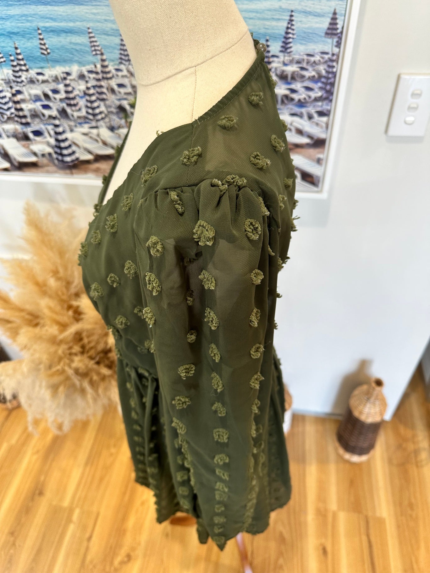 Little Mountain - Vancouver - Dress - Small - Olive Green