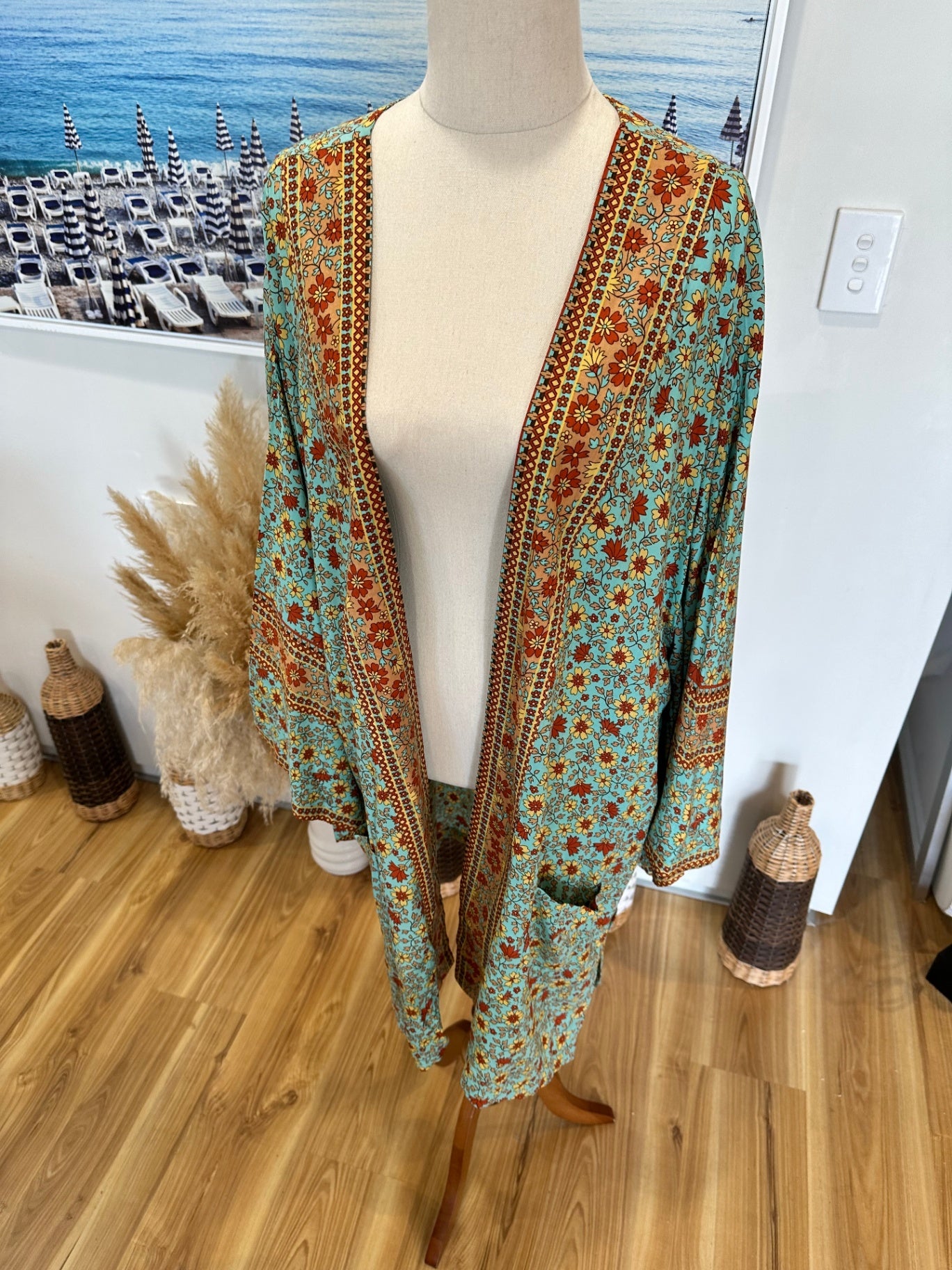 Jaase - Bohemian Duster Jacket - Extra Large