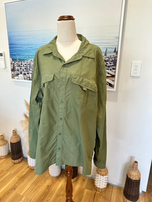 Kathmandu - Hiking Shirt - Extra Large - Olive green