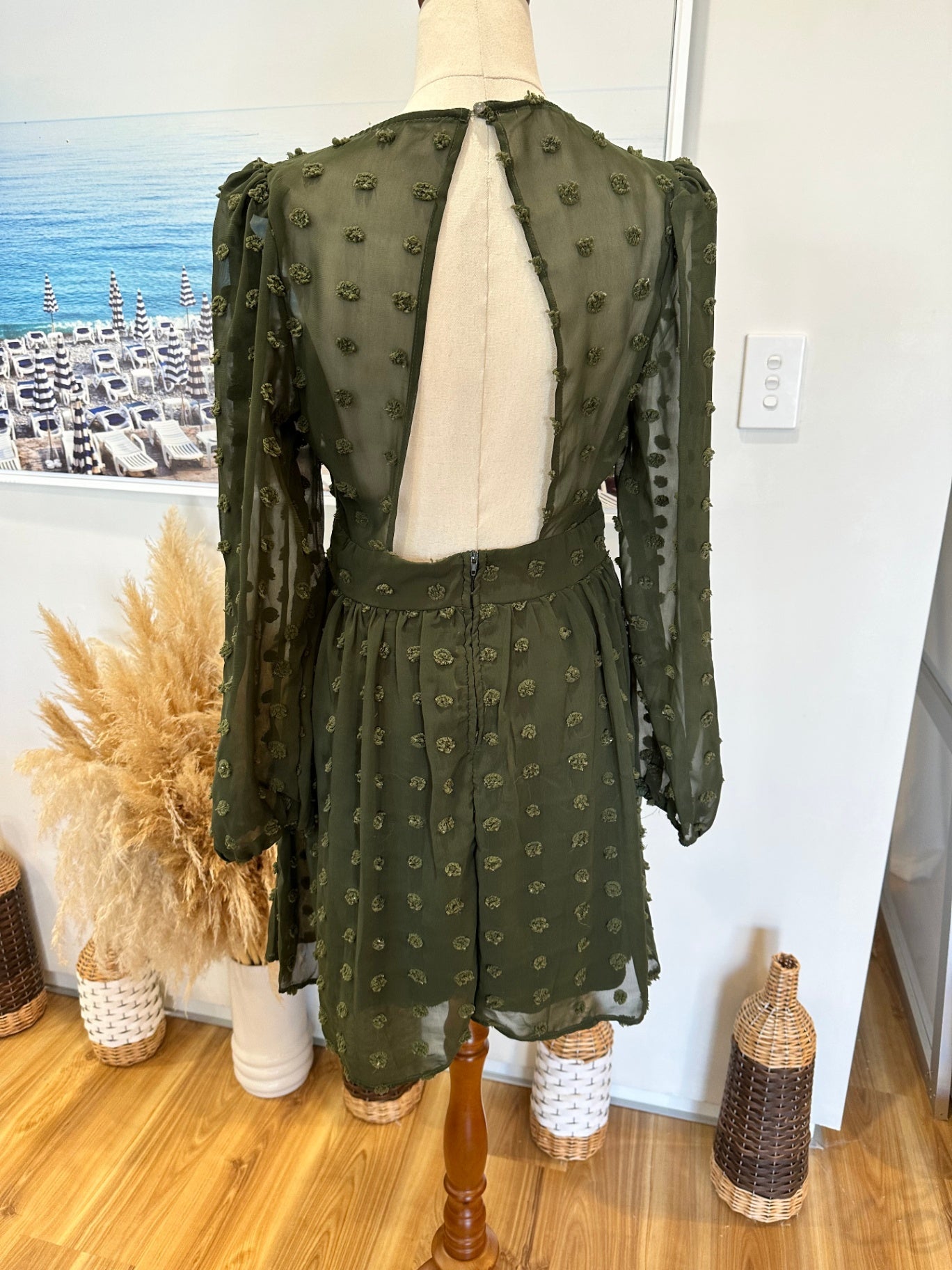 Little Mountain - Vancouver - Dress - Small - Olive Green