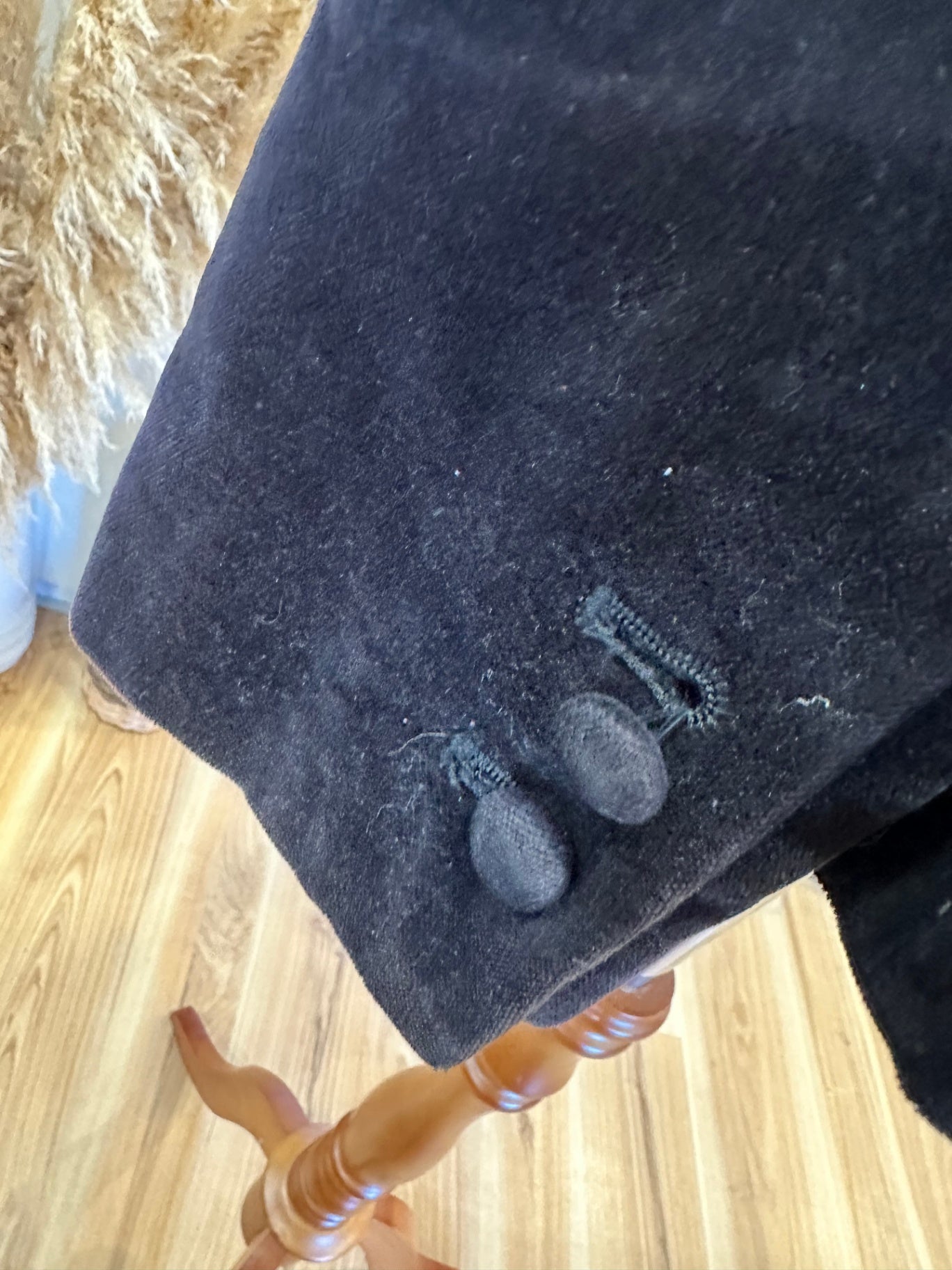 Emerge - Velvet Blazer - Size 12 - Black