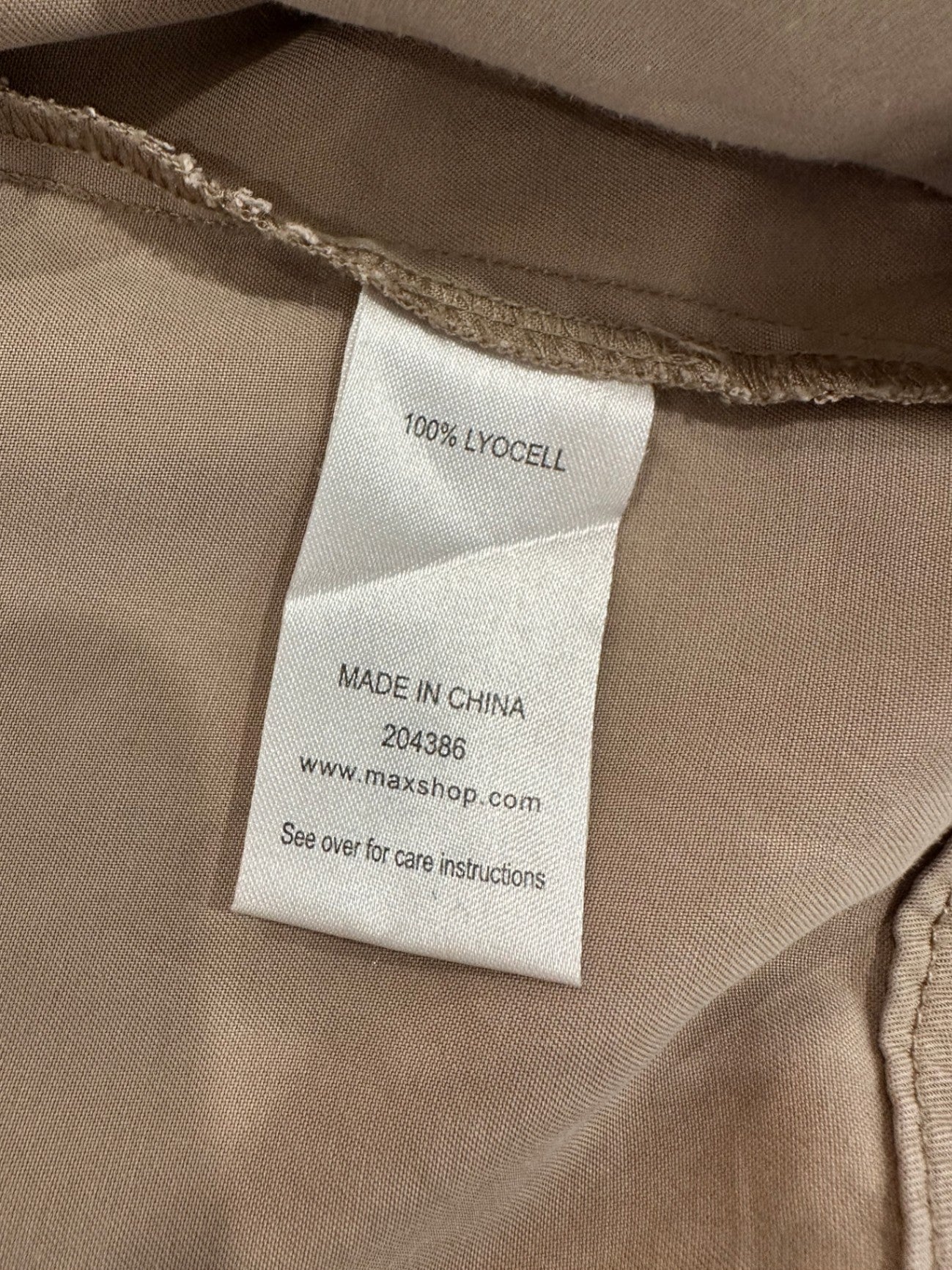 Max - Lightweight Jacket - Size 18 - Beige