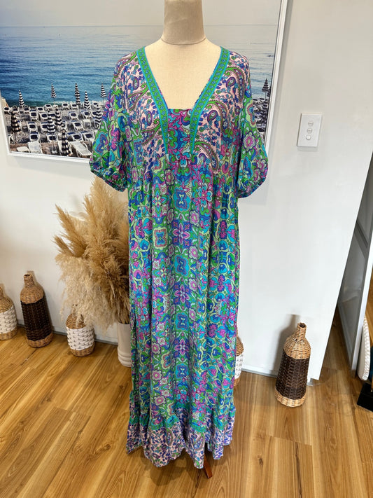 Rustty Dustty - Bohemian Maxi Dress - 2XL