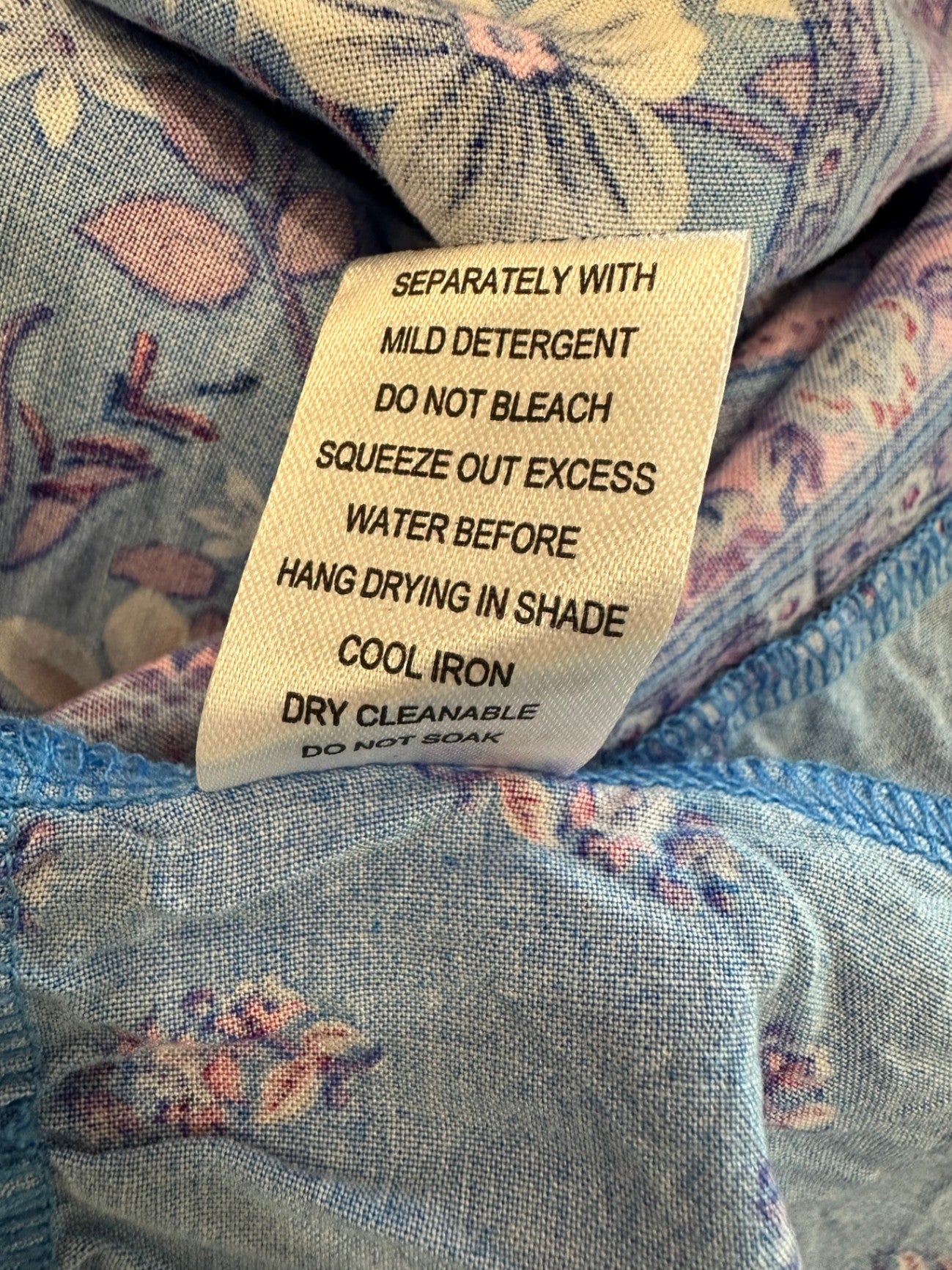 Shareen Collections - Bohemian Maxi Dress - Size 14 - Blue