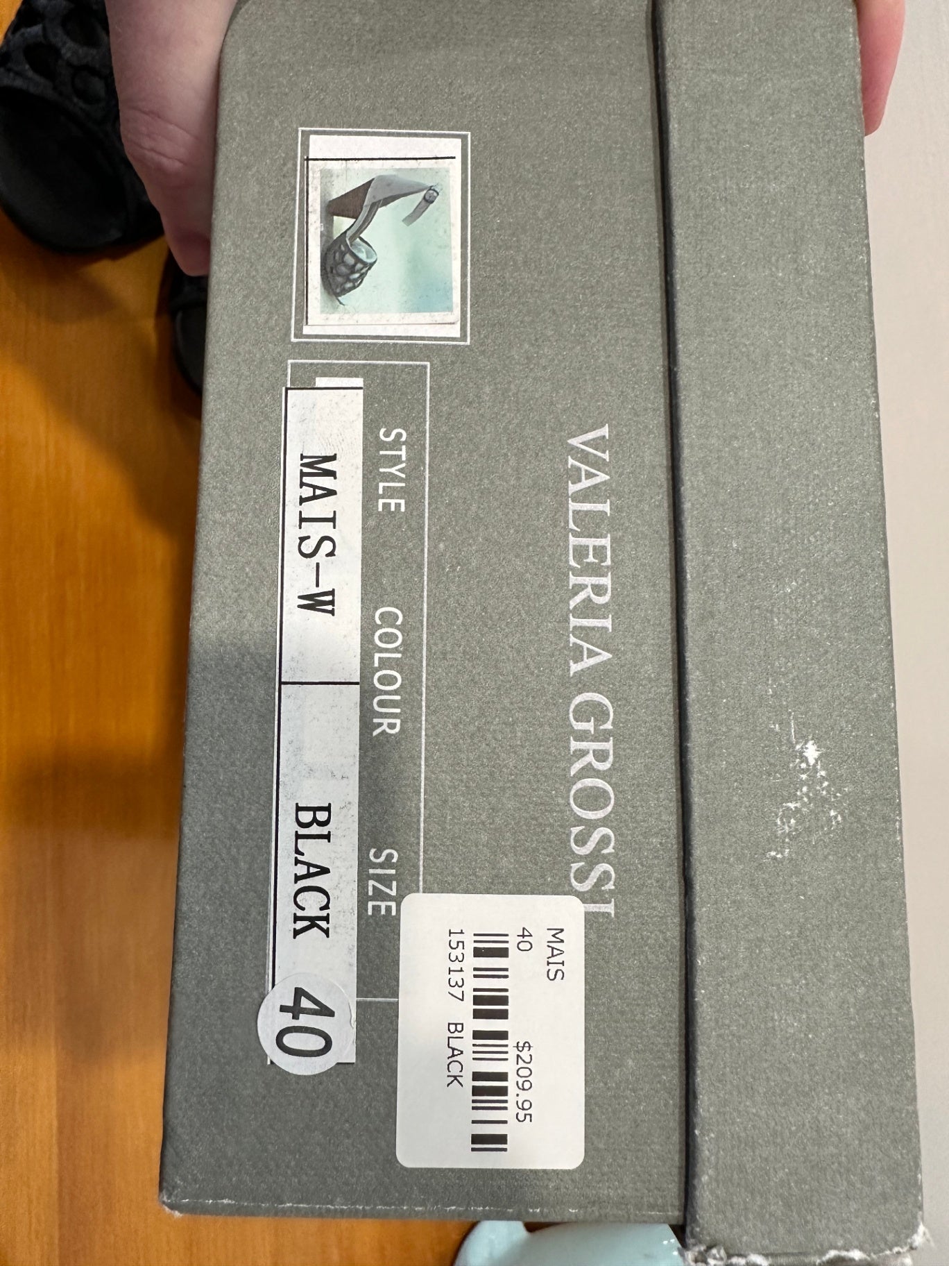 Valeria Grossi Heels - Size EU 40 - Black