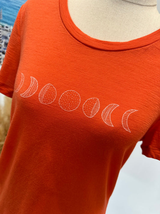 Icebreaker - Merino T-Shirt - Small - Orange