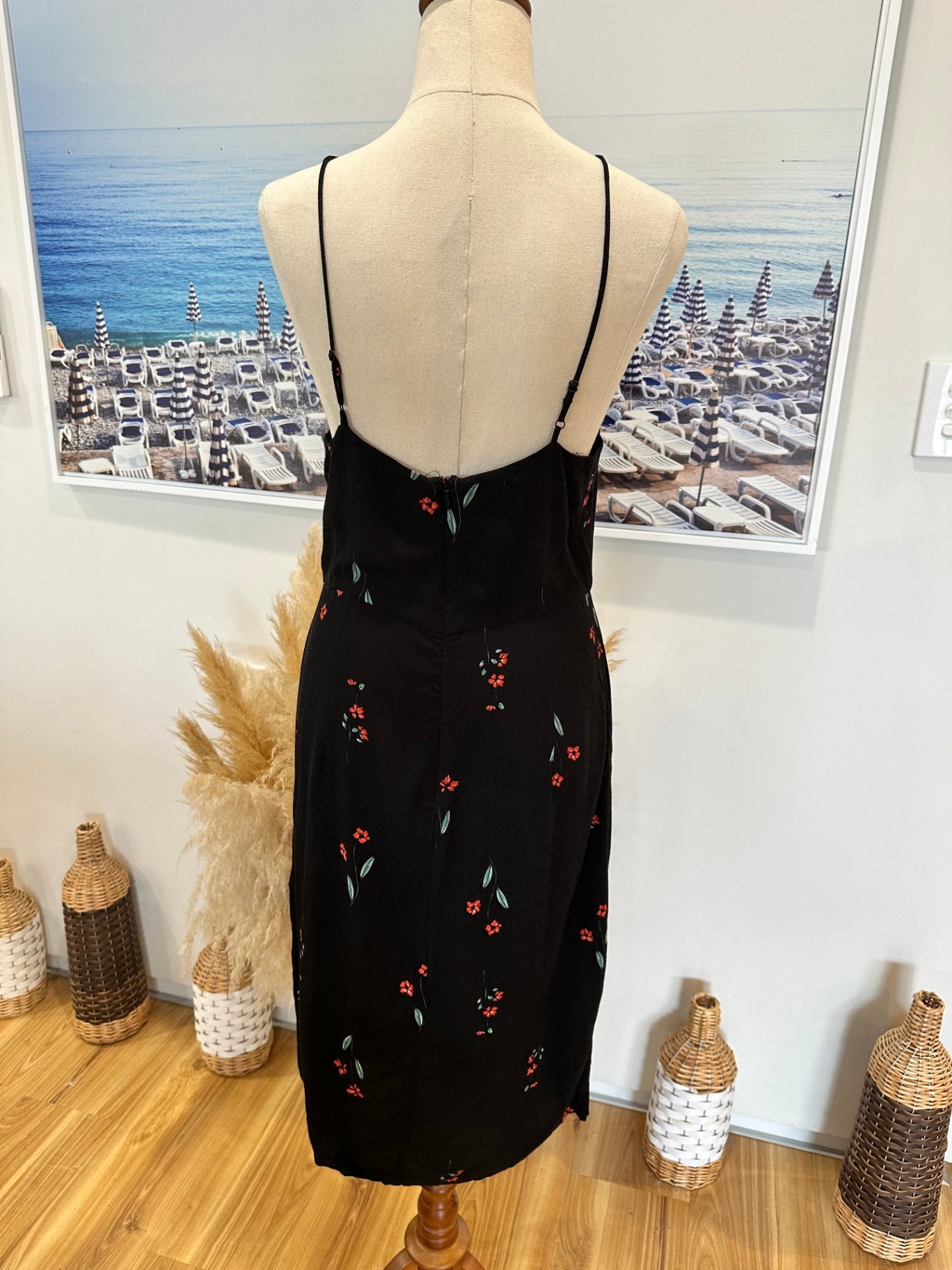 Sportsgirl Dress 10 Black 