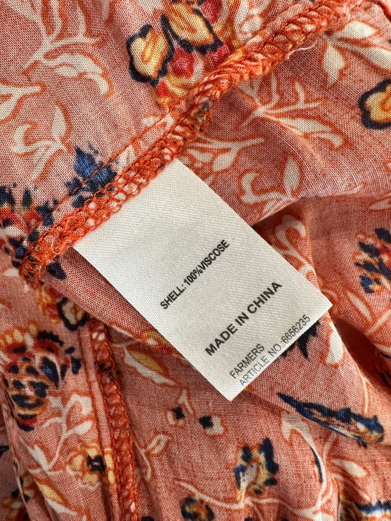 Band of Gypsies - Summer Dress - Size 10 - Orange