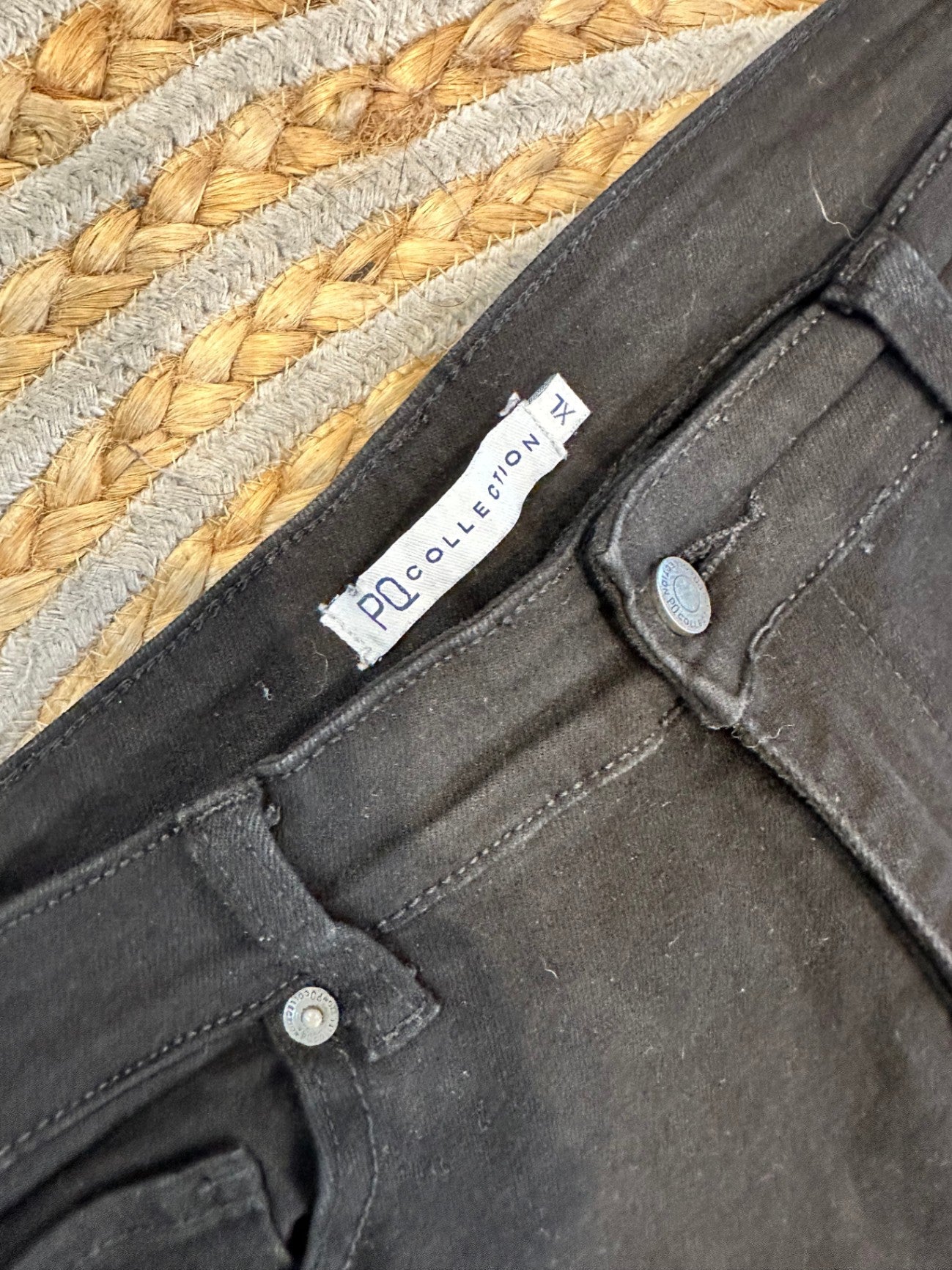 PQ Collection Extra Large - Black Jeans