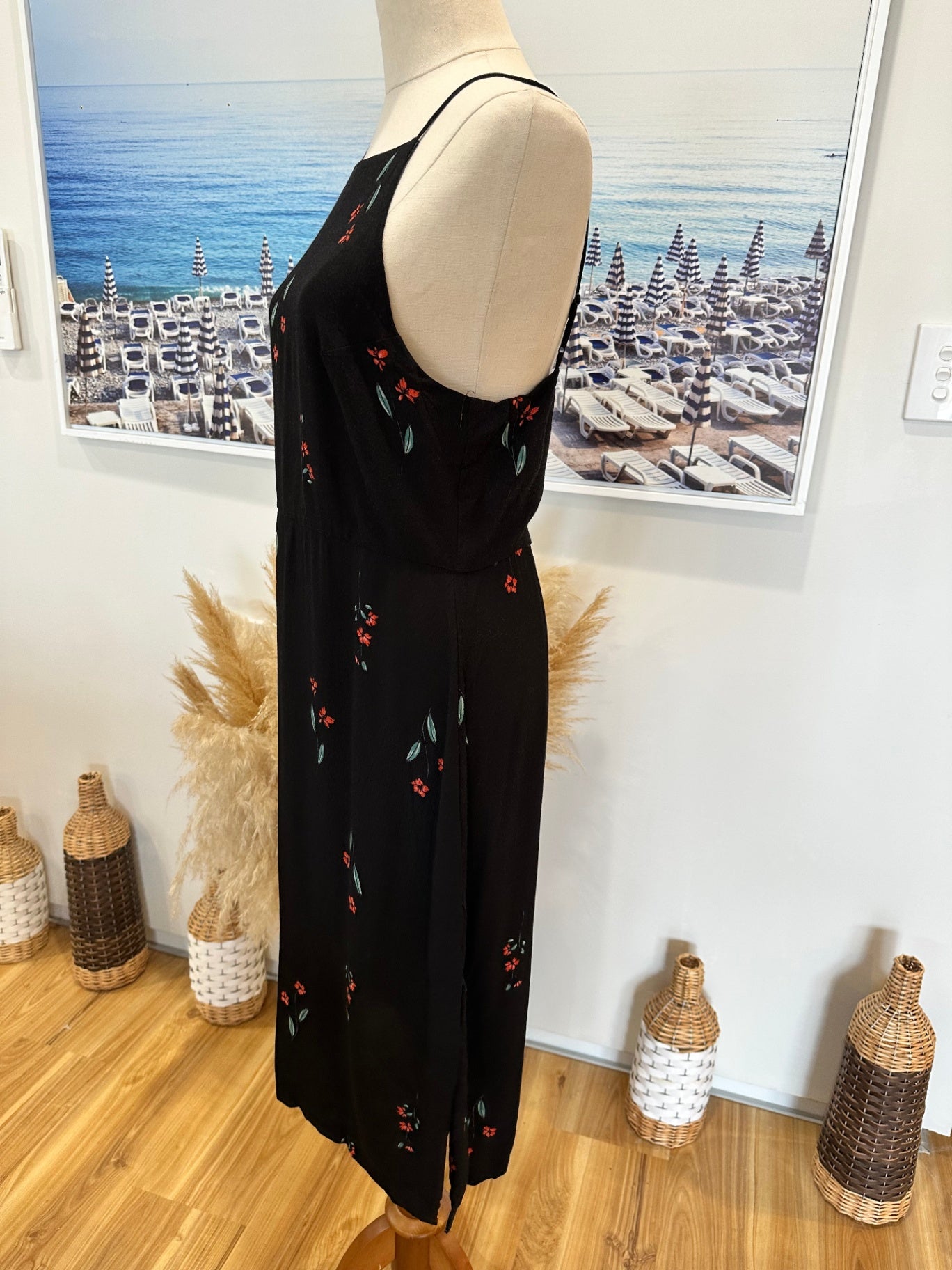 Sportsgirl Dress 10 Black 