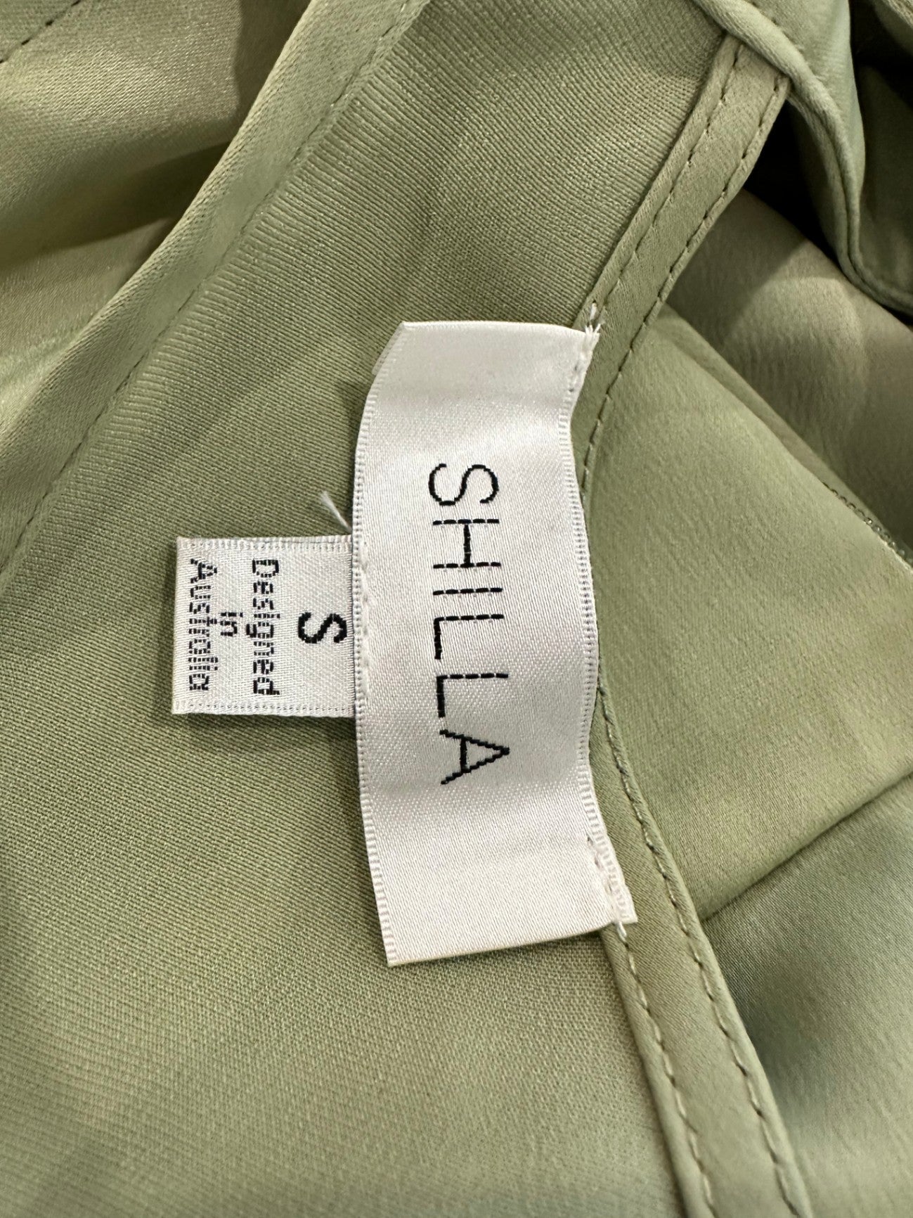 Shilla Dress Small Light Green