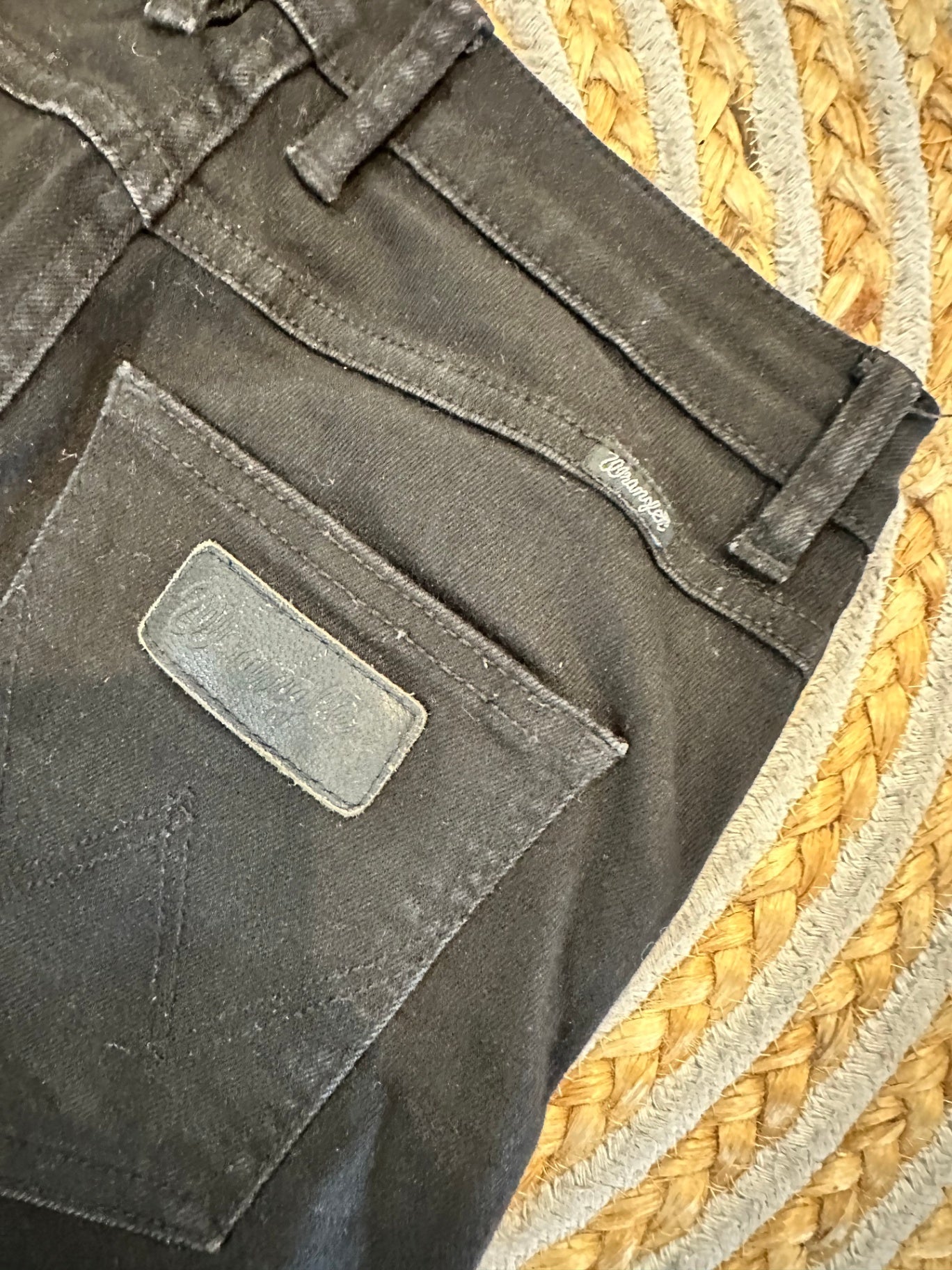Wrangler - Size 8 - Black Jeans 'Hi Pins' 