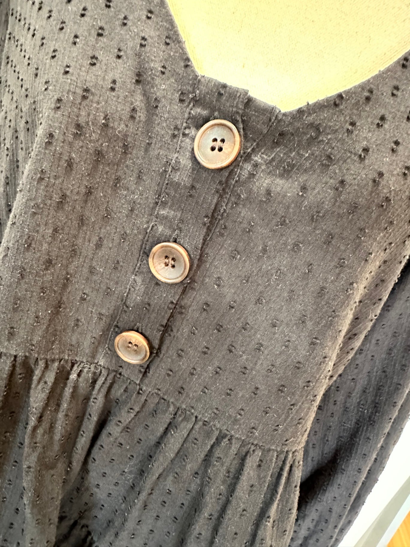 Seeking Lola - Bohemian Blouse - Size 10 - Black