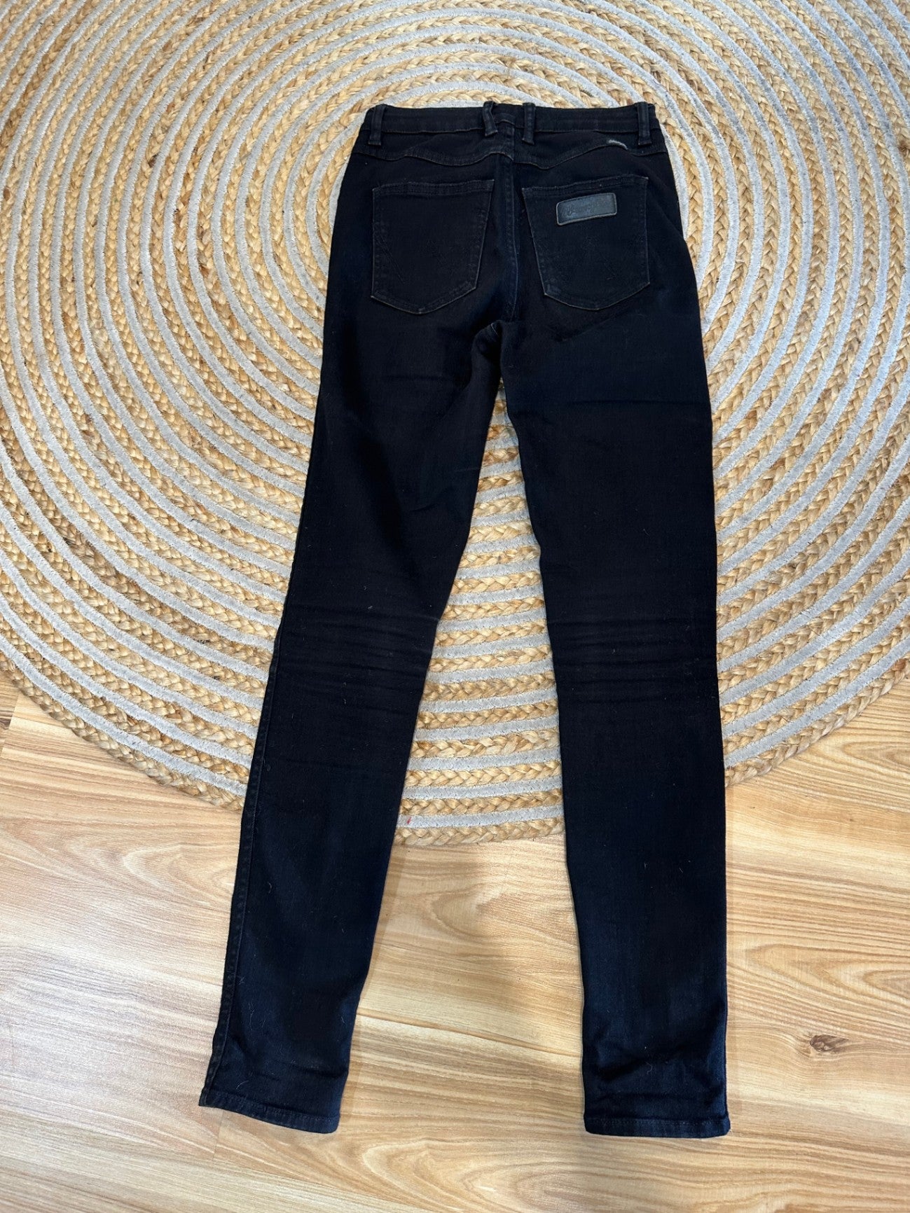 Wrangler - Size 8 - Black Jeans 'Hi Pins' 