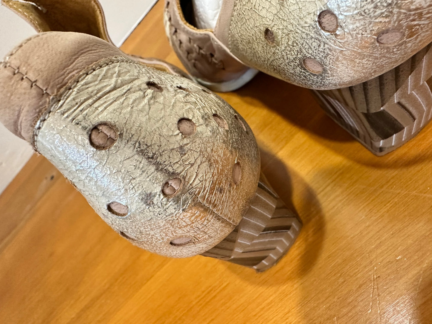 Rose gold + Blush Heels - Size EU 38