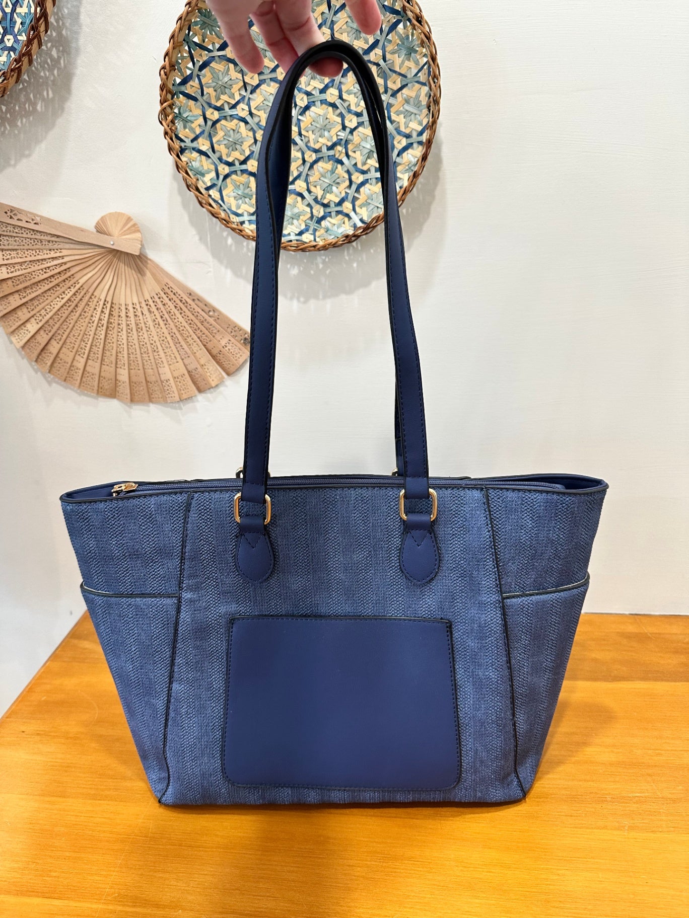 Blue Handbag