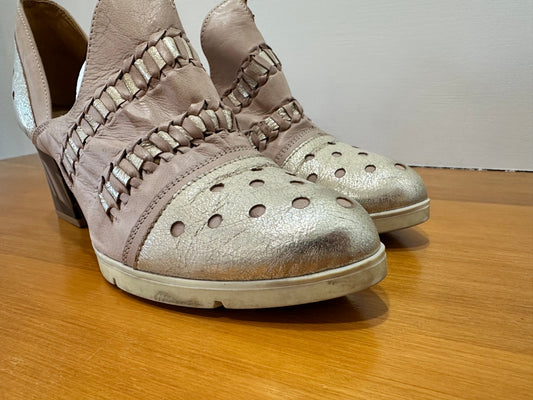 Rose gold + Blush Heels - Size EU 38