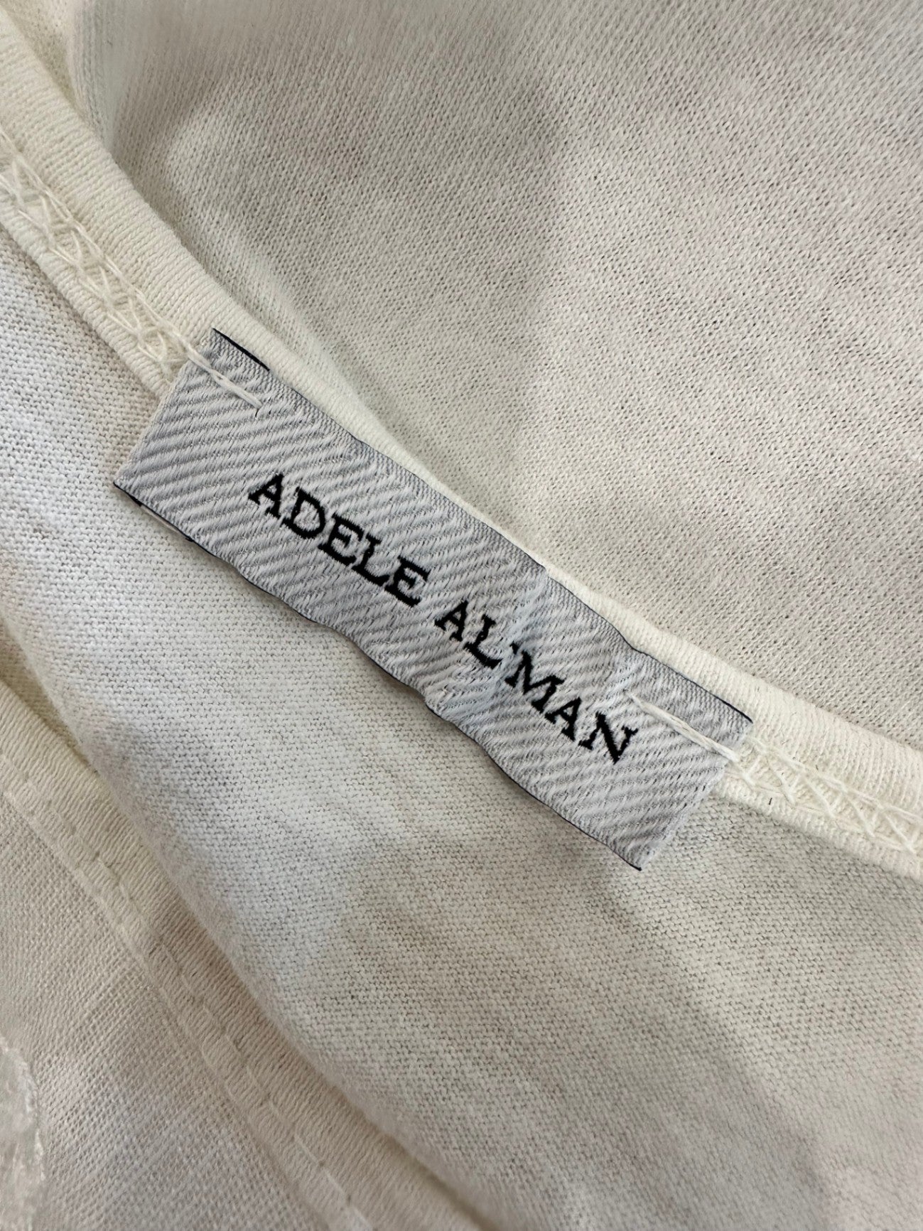 Adele Altman - Linen Blouse - Medium / Large White