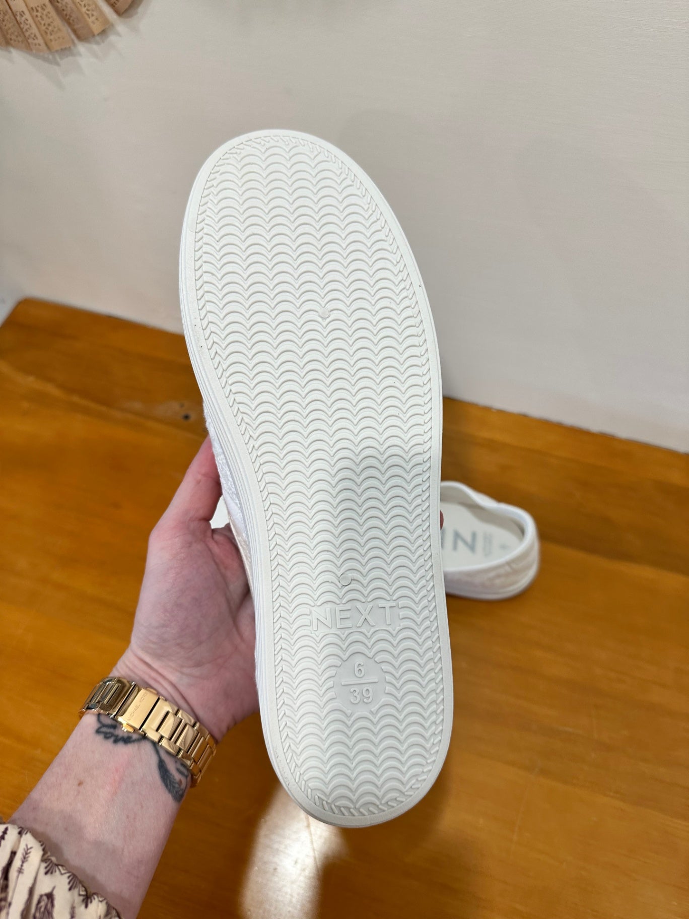 [NEW] NEXT Sneakers - Size EU 39 - White