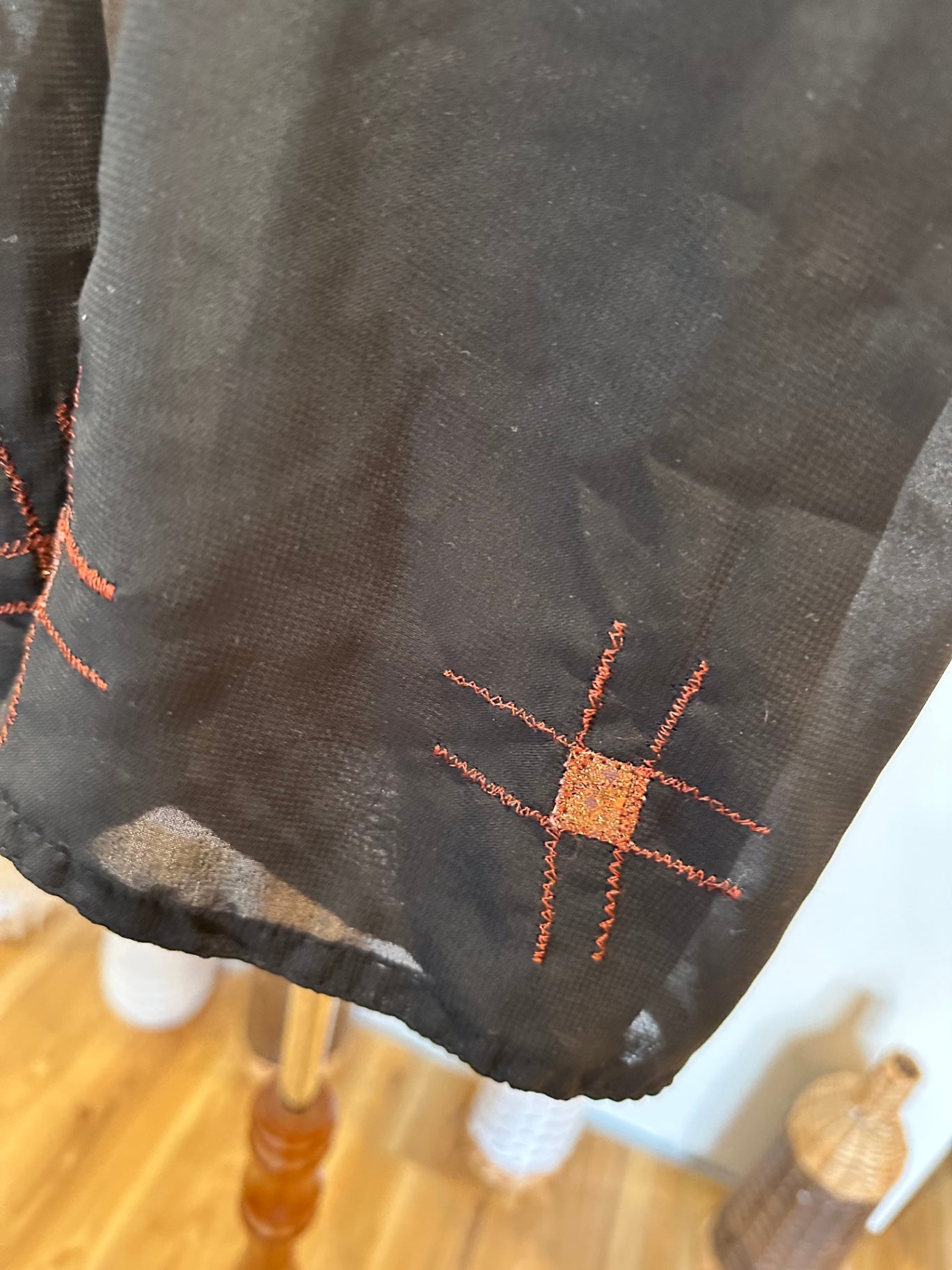 Scarf - Black + Bronze