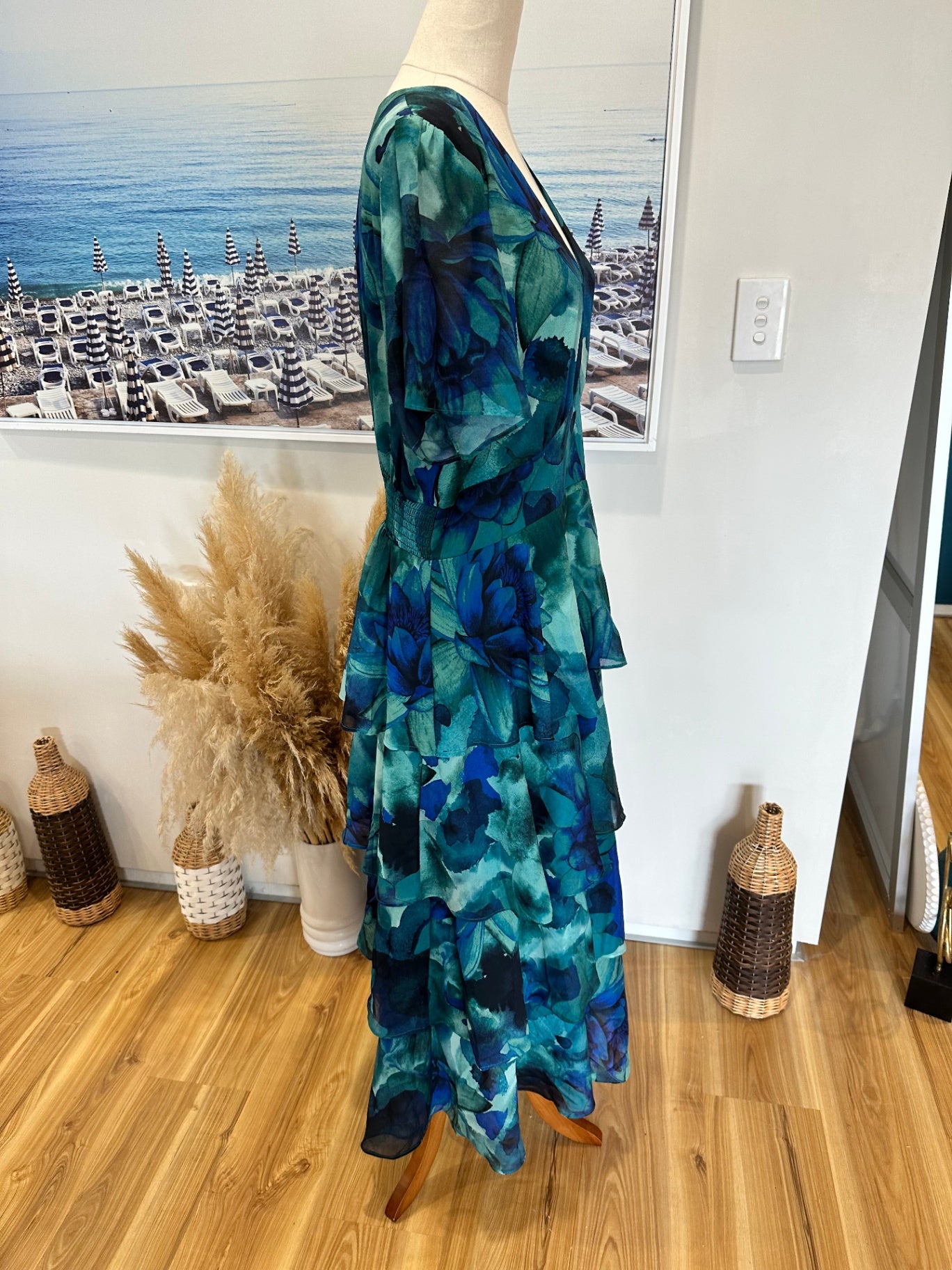 [NEW] Ador Dress - Extra Large - Shades of the Ocean Blue Green etc