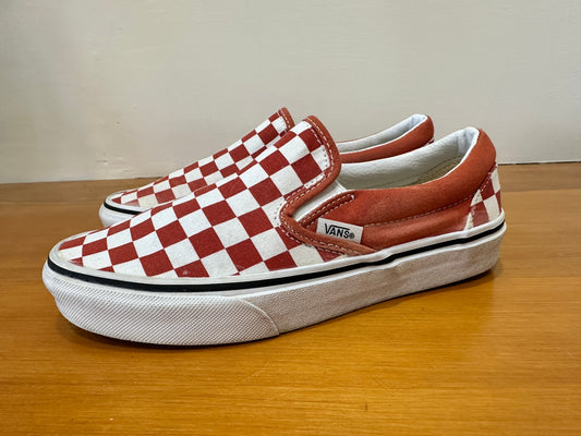 Vans Shoes - Size EU 37 - Rust and White [Signs of wear]