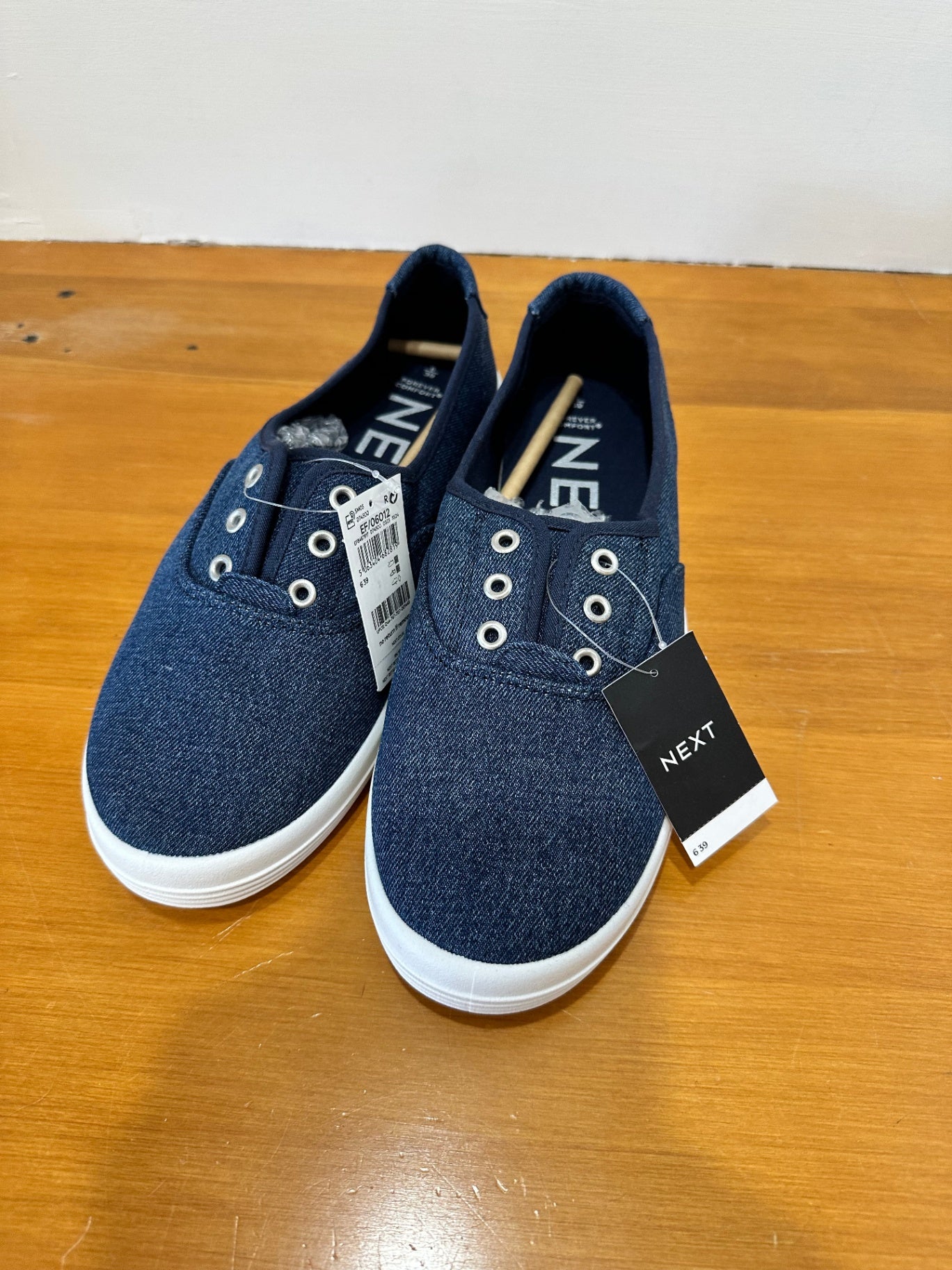 [NEW] NEXT Sneakers - Size EU 39 - Blue Denim