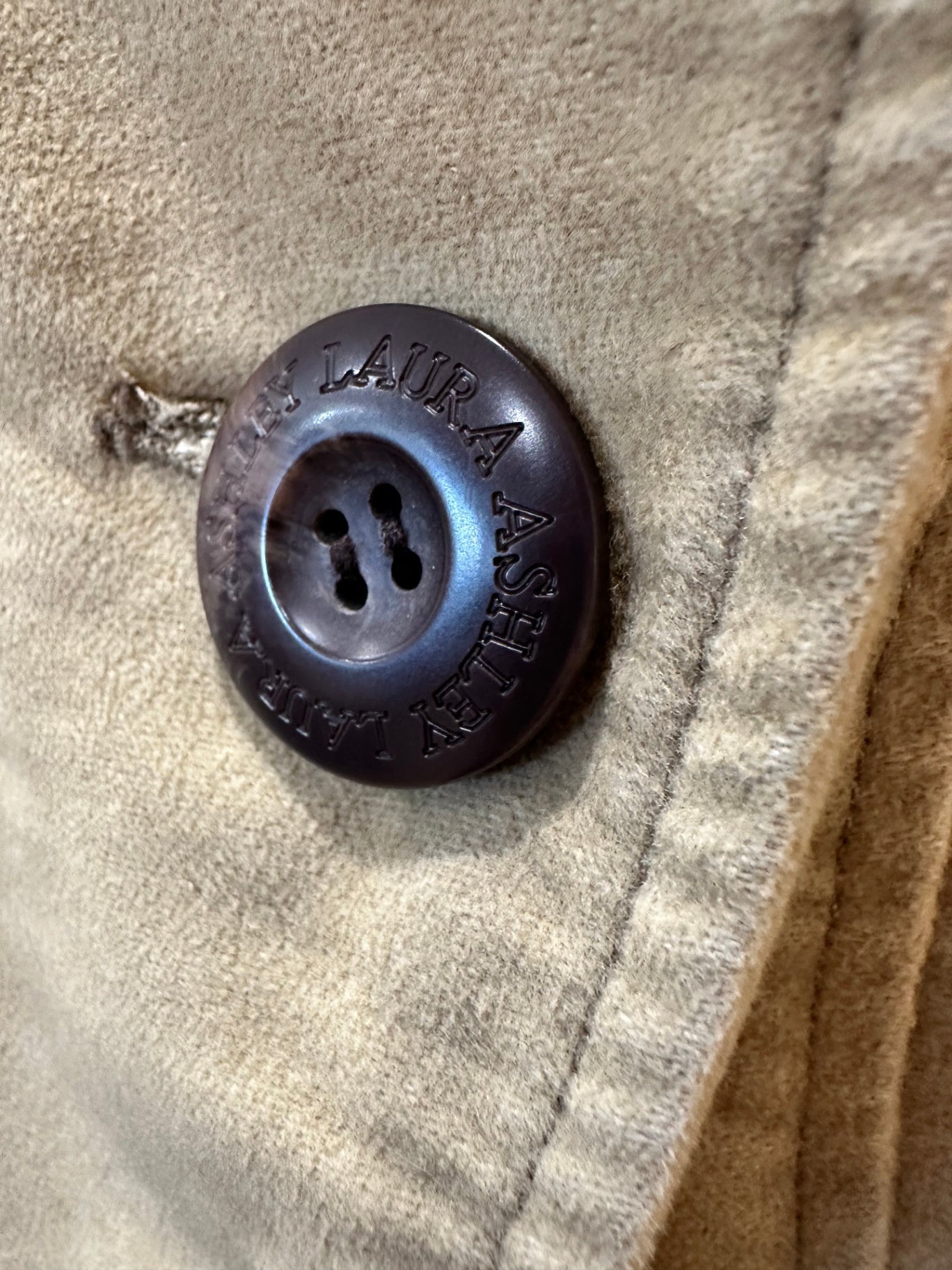 Laura Ashley - Crop Jacket - Size 8 - Beige