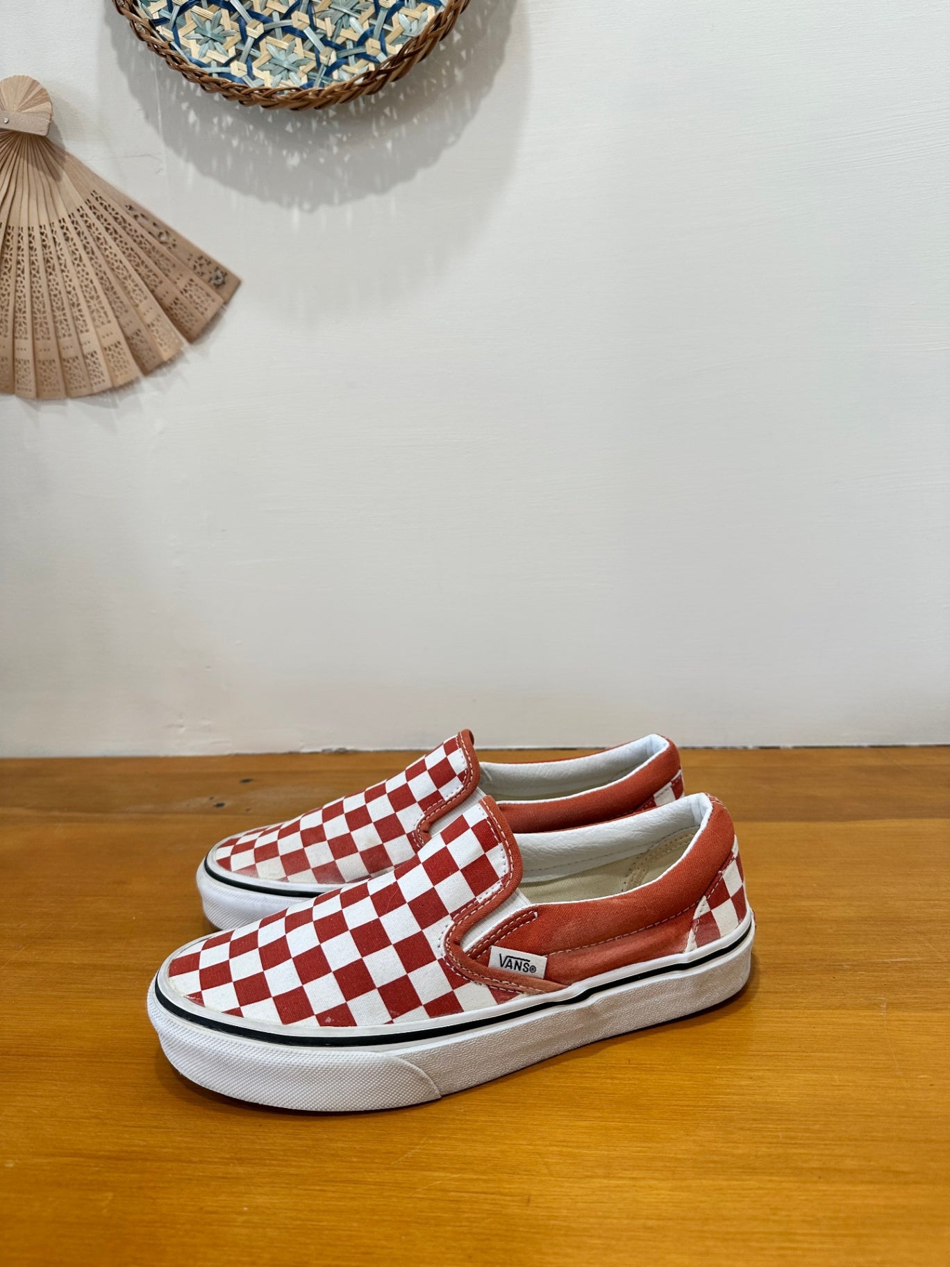Vans Shoes - Size EU 37 - Rust and White [Signs of wear]