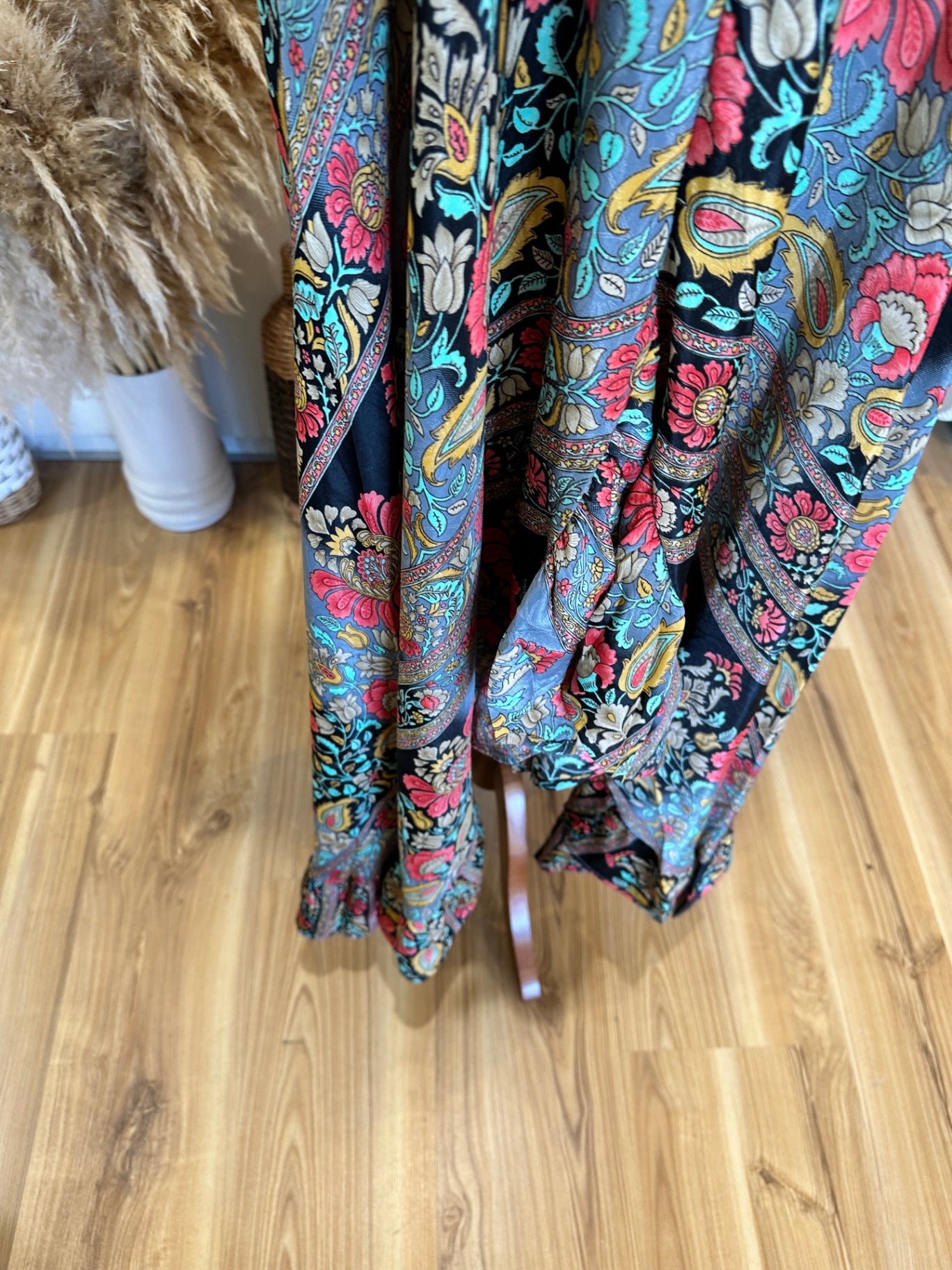 Cienna - Bohemian Maxi Dress - Paisley Print