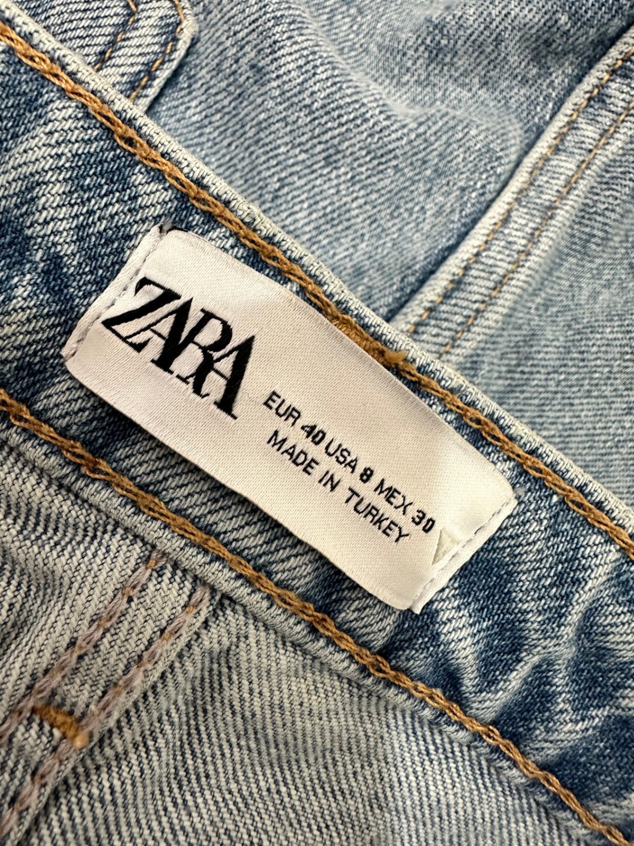 Zara - Light Blue Jeans - Size 8