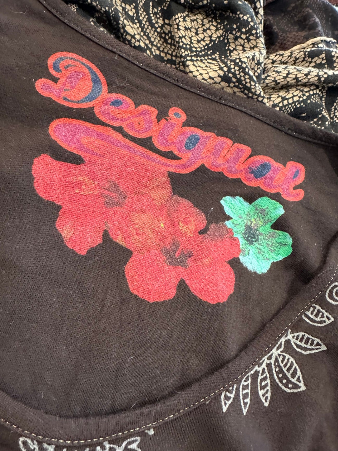 Desigual Dress - Size Small - Choc Brown