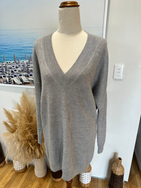 Witchery - Wool Blend Jumper - Medium - Grey