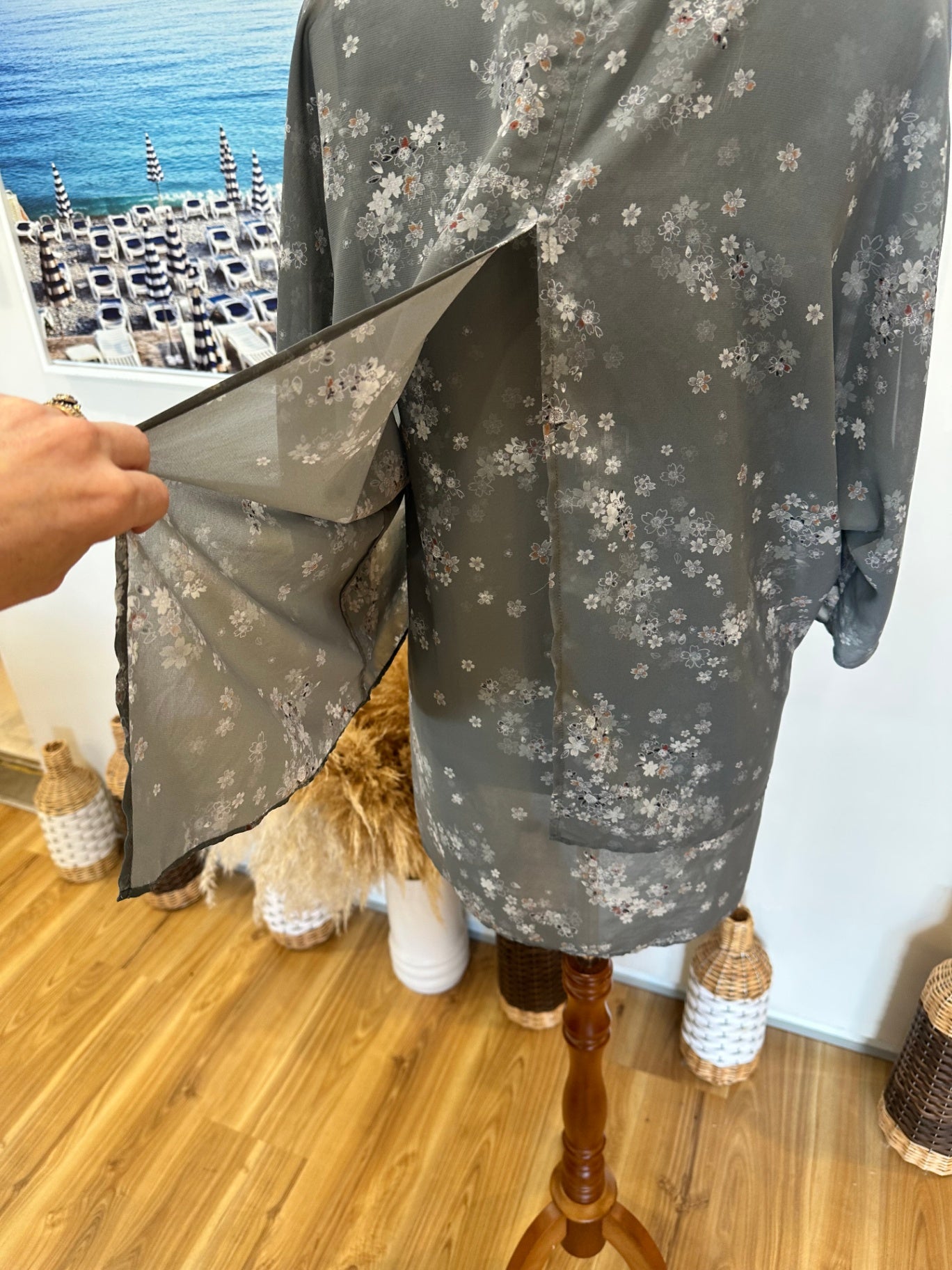 Max Blouse - Size 10 - Grey