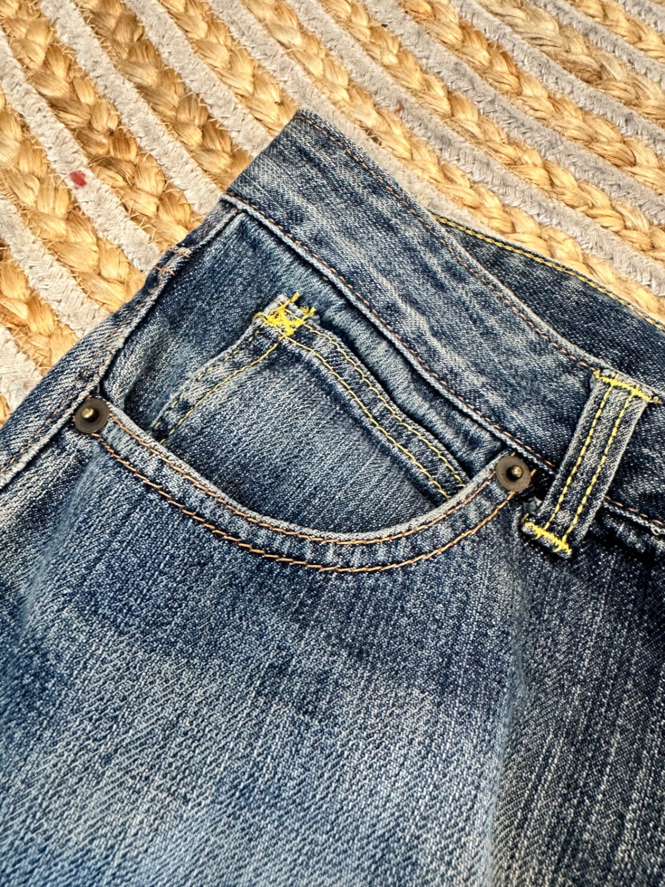 Witchery - Mini Skirt - Size 10 - Blue