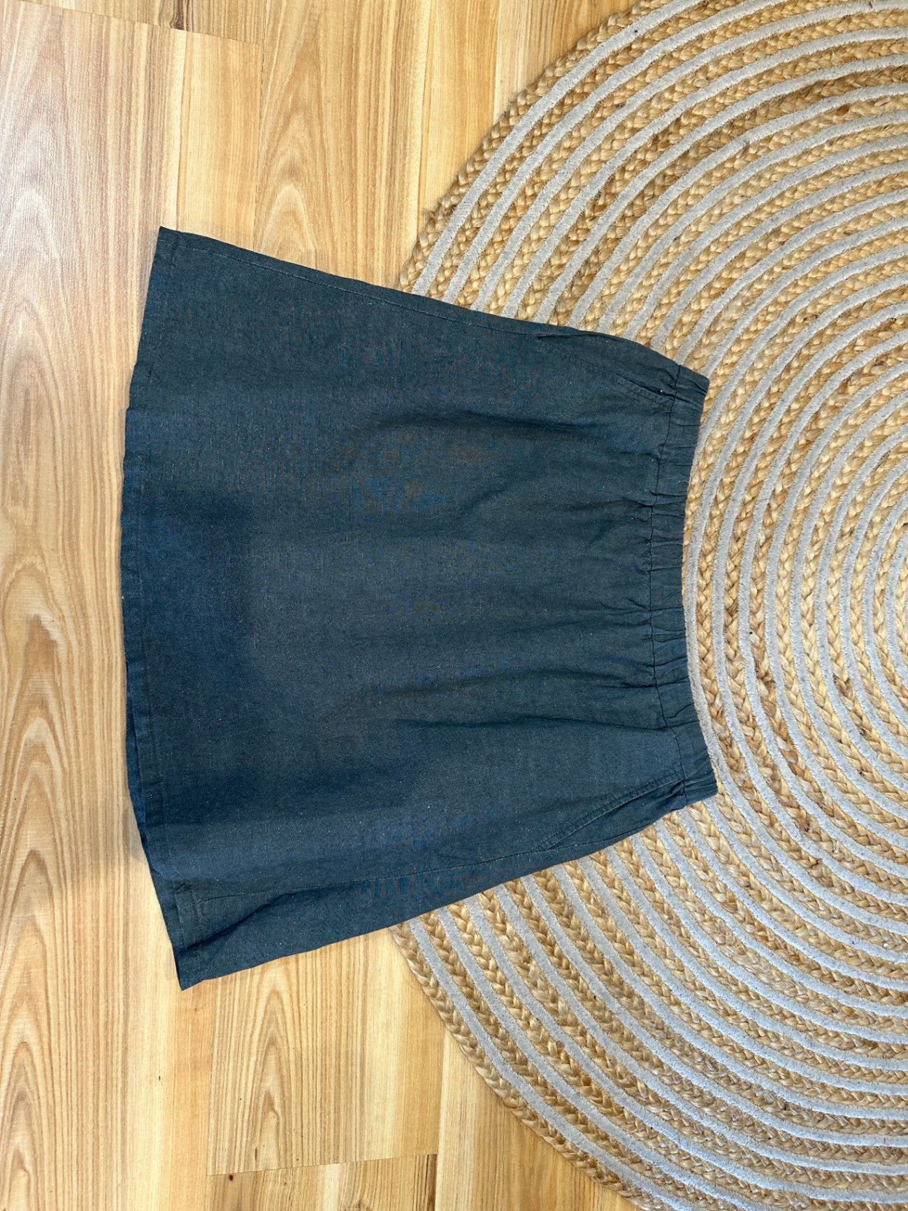 JNBY Skirt - Linen Blend - Extra Large Dark blue