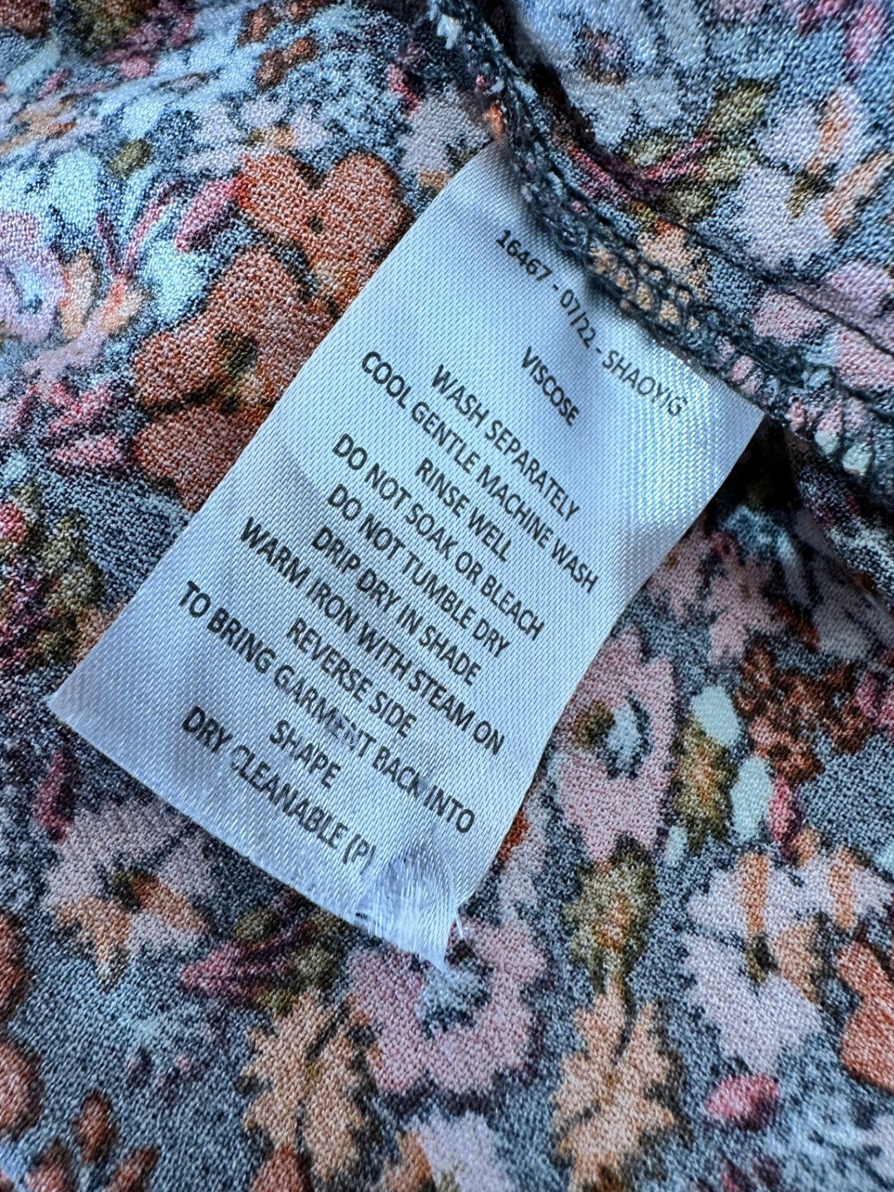 Sass - Maxi Dress - Size 20 - Autumnal Floral