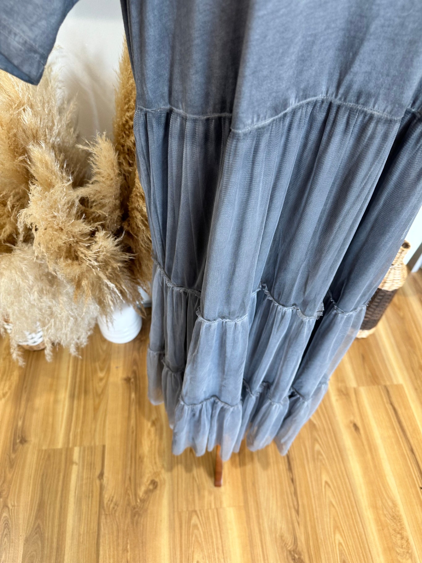 K+K - Tulle Dress - Extra Large - Grey