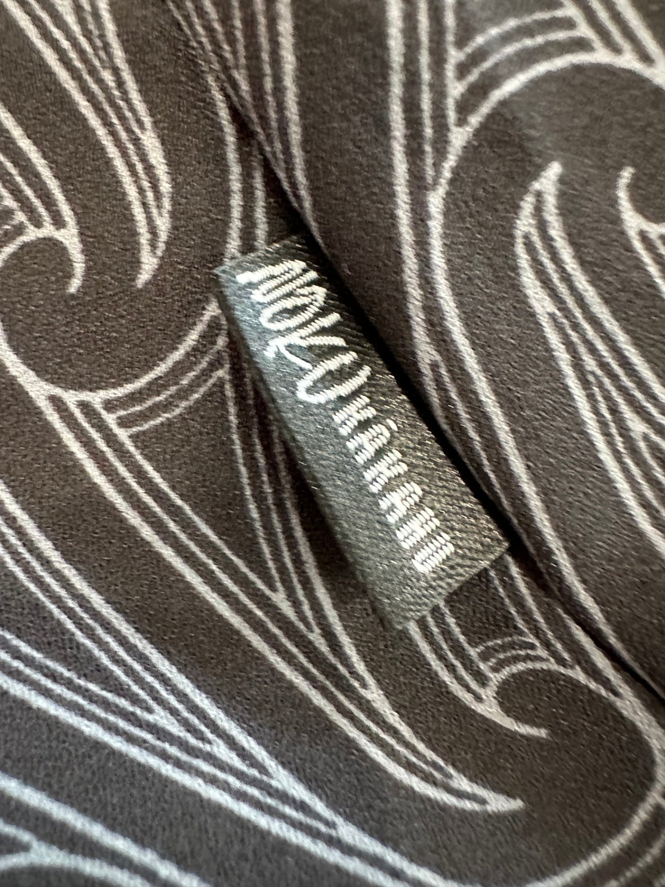 Noku - Wraparound Blouse - 2XL - Black and Grey