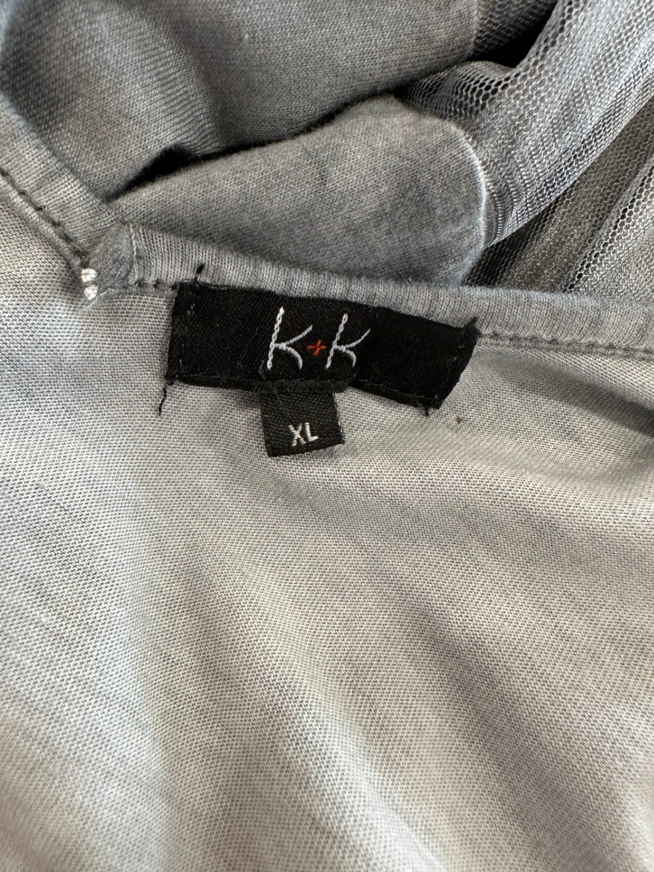 K+K - Tulle Dress - Extra Large - Grey